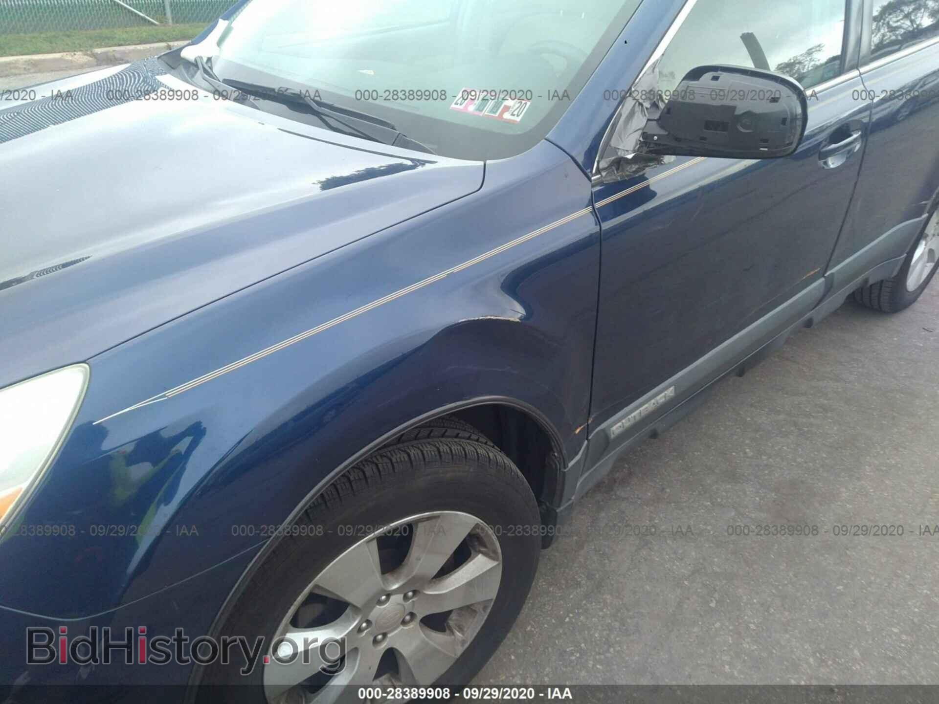 2010 SUBARU OUTBACK - VIN: 4S4BRBGC3A3355928 - Фото 6