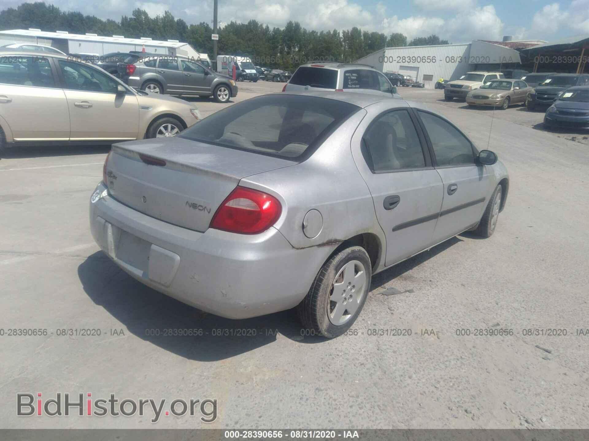 2004 DODGE NEON - VIN: 1B3ES26C94D506682 - Фото 4