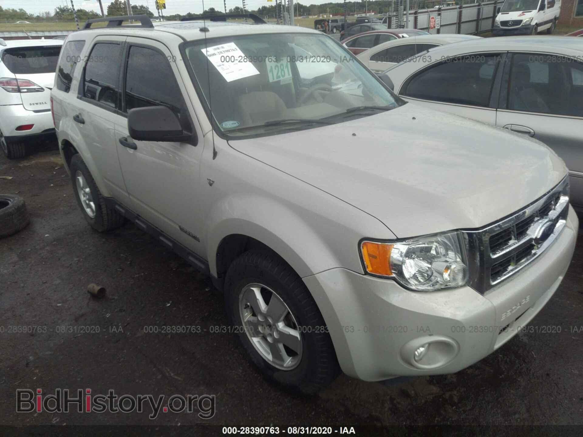 Фотография 1FMCU03178KA24992 - FORD ESCAPE 2008
