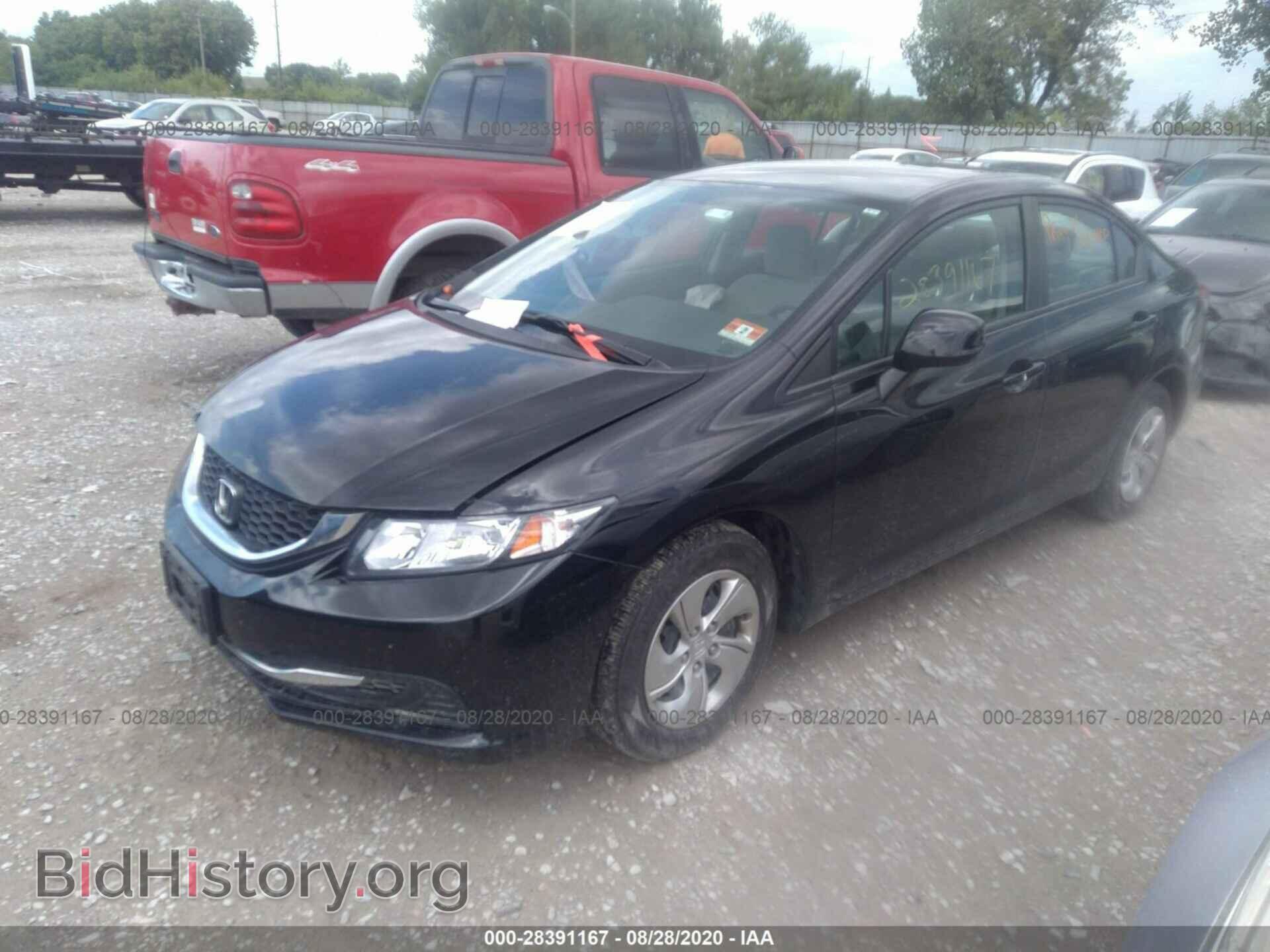 2013 HONDA CIVIC SDN - VIN: 19XFB2F55DE275475 - Фото 2