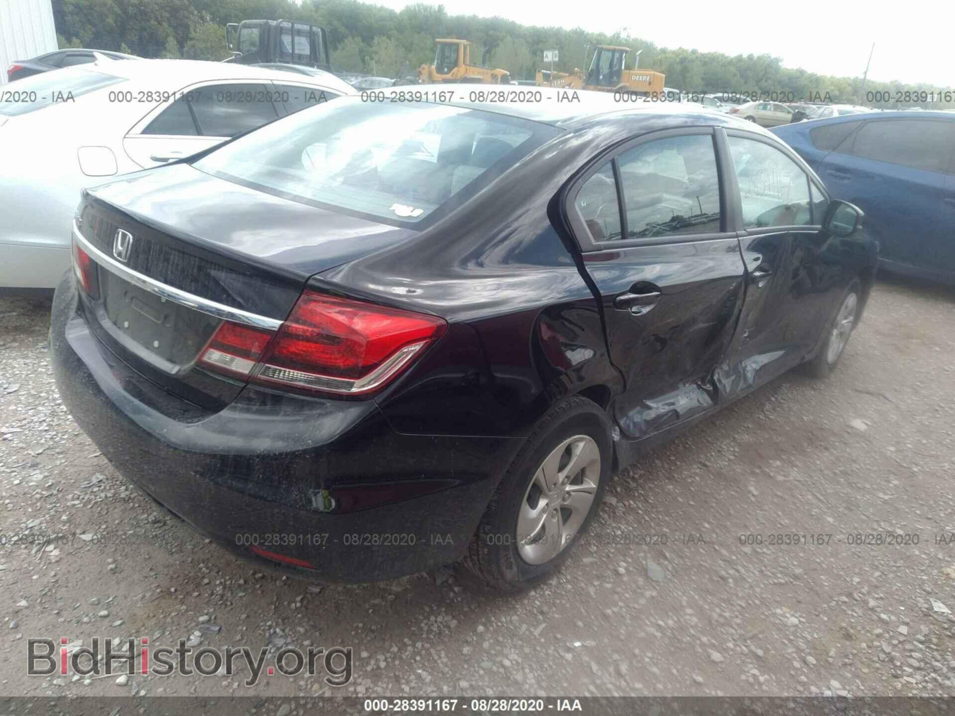 2013 HONDA CIVIC SDN - VIN: 19XFB2F55DE275475 - Фото 4