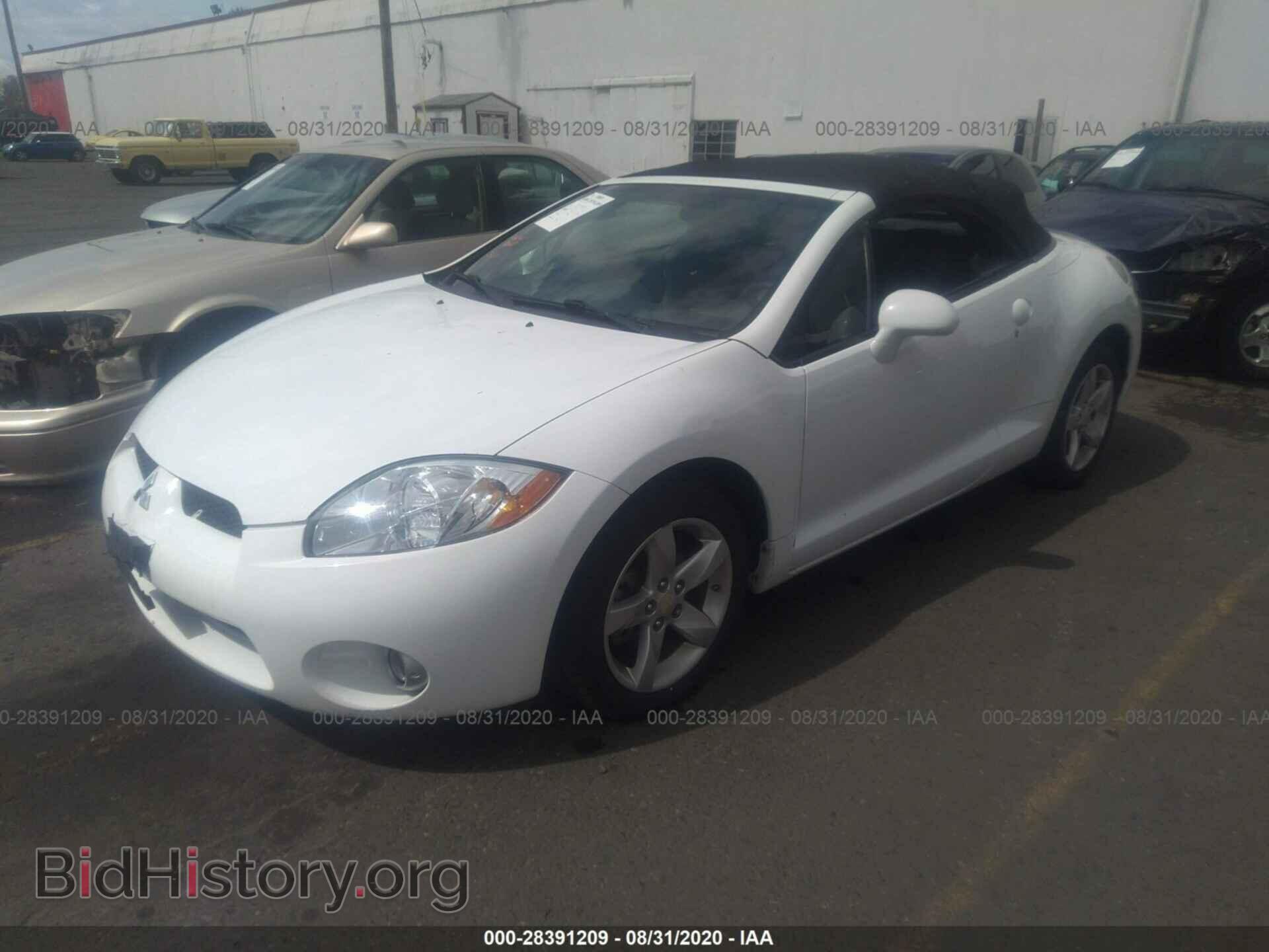 2008 MITSUBISHI ECLIPSE - VIN: 4A3AL25FX8E002029 - Фото 2