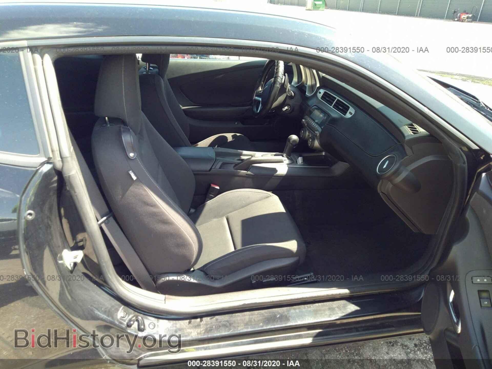 2012 CHEVROLET CAMARO - VIN: 2G1FB1E33C9198802 - Фото 5