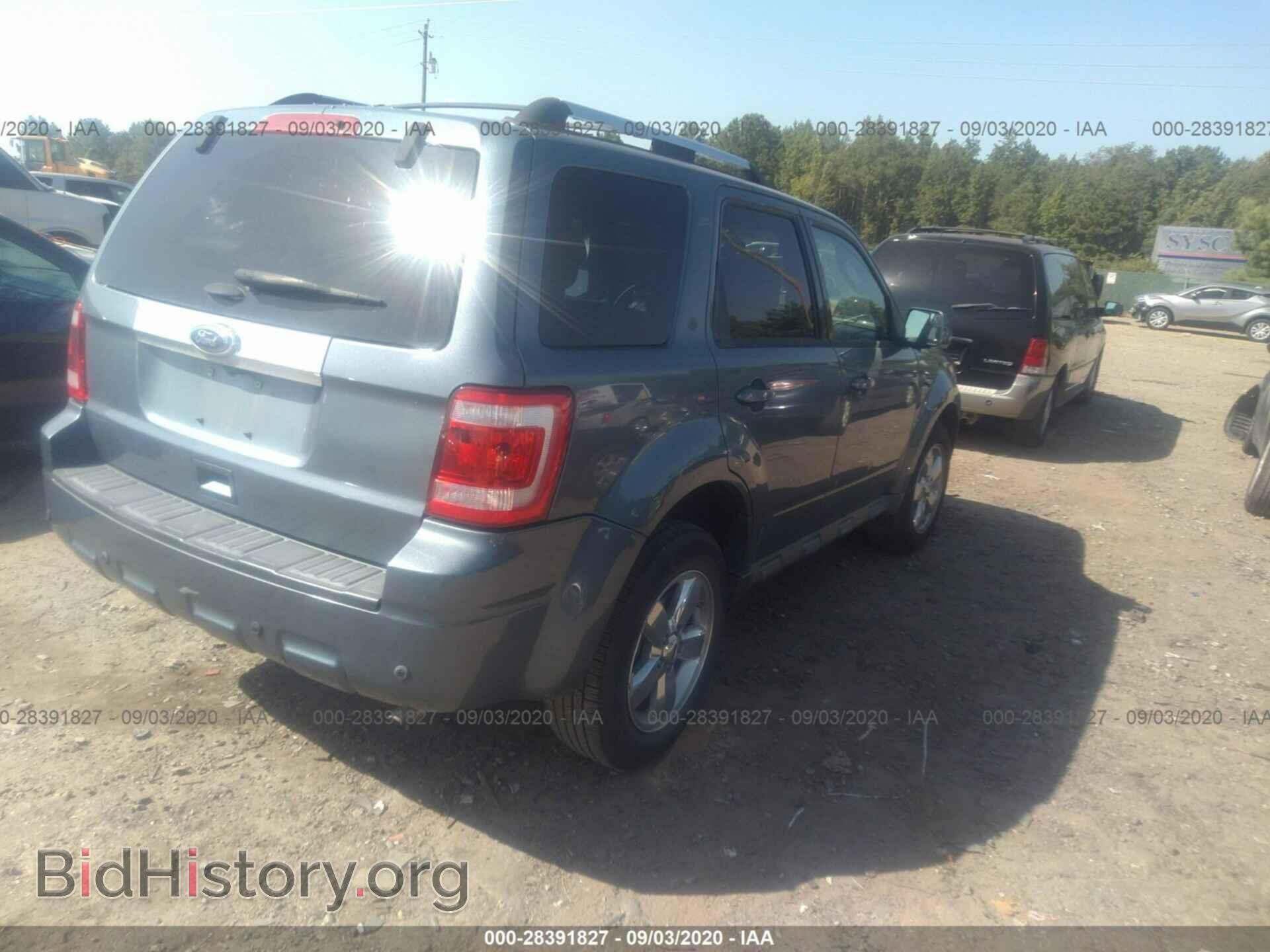 2011 FORD ESCAPE - VIN: 1FMCU0EG0BKB78582 - Фото 4