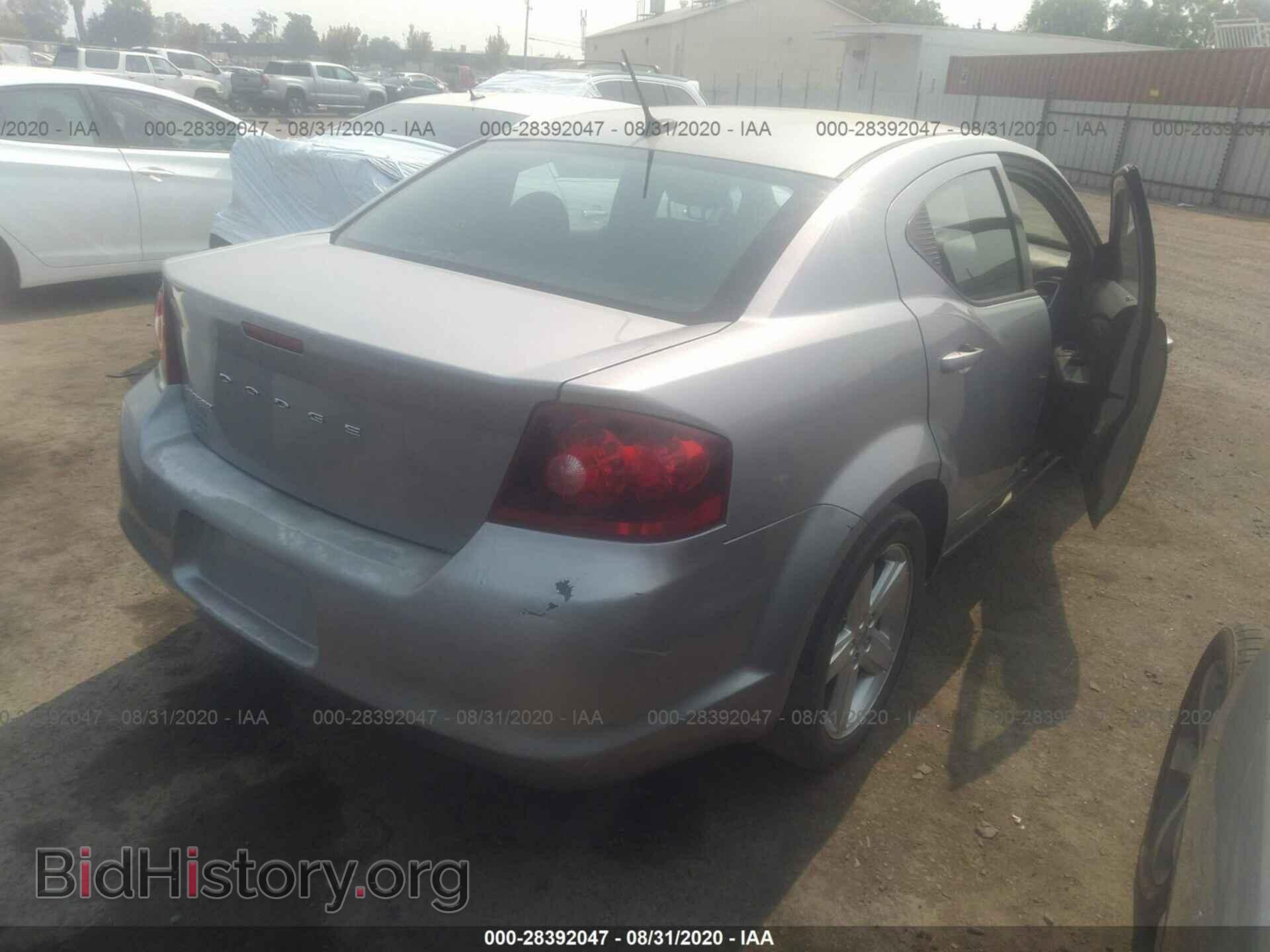 2013 DODGE AVENGER - VIN: 1C3CDZAB4DN717147 - Фото 4