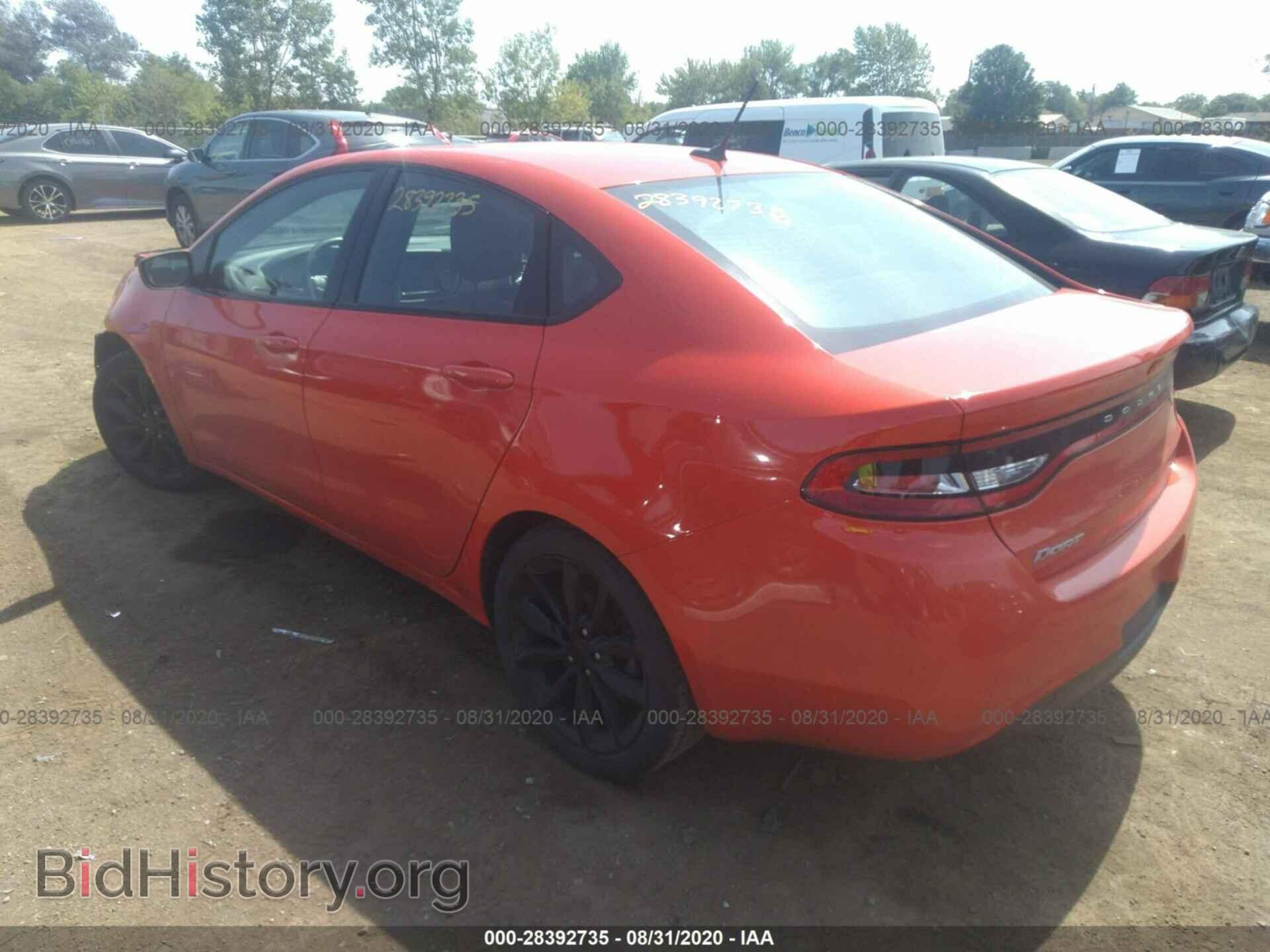 2016 DODGE DART - VIN: 1C3CDFFA6GD803357 - Фото 3
