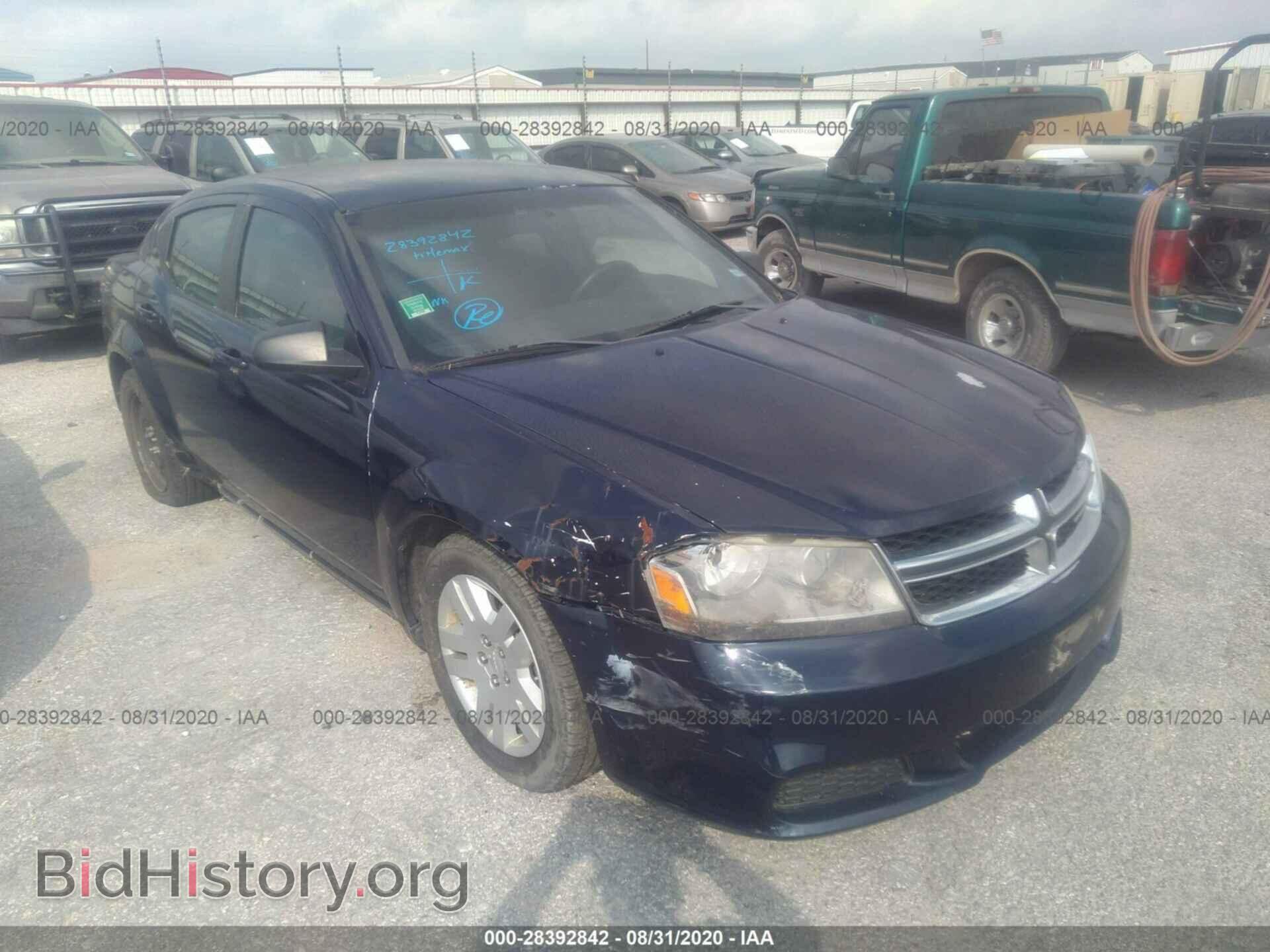 Photo 1C3CDZABXEN200162 - DODGE AVENGER 2014