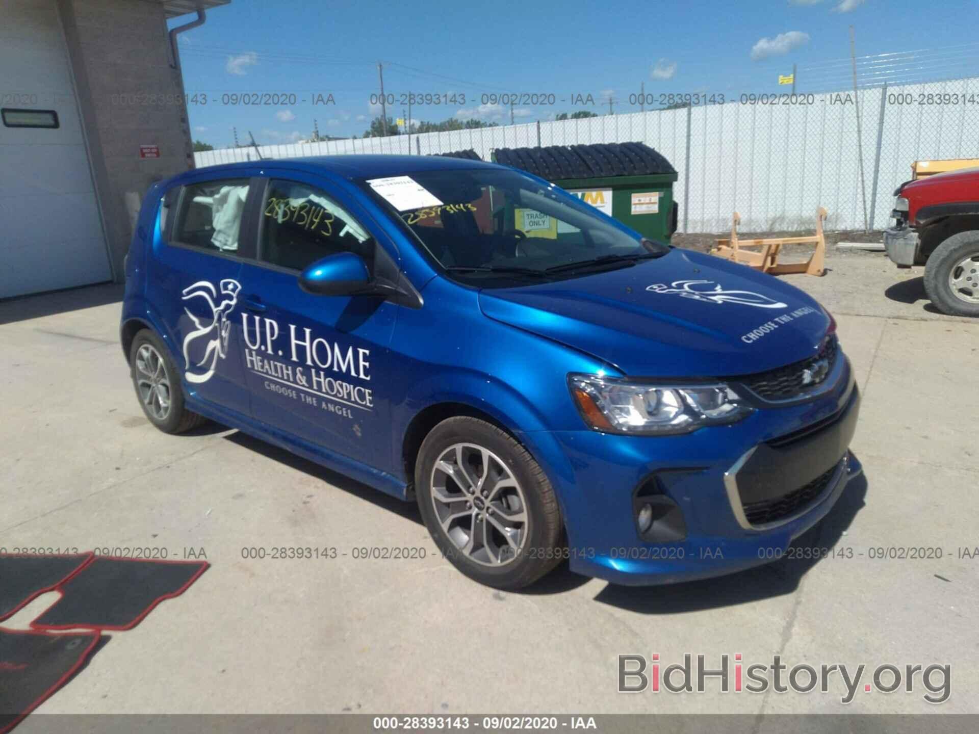 Фотография 1G1JD6SH1J4132296 - CHEVROLET SONIC 2018