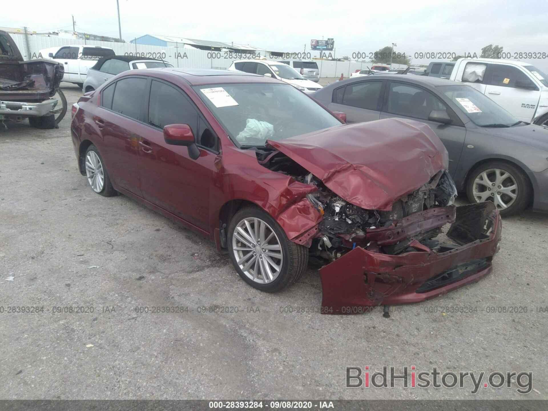 Photo JF1GJAD6XCH013205 - SUBARU IMPREZA SEDAN 2012