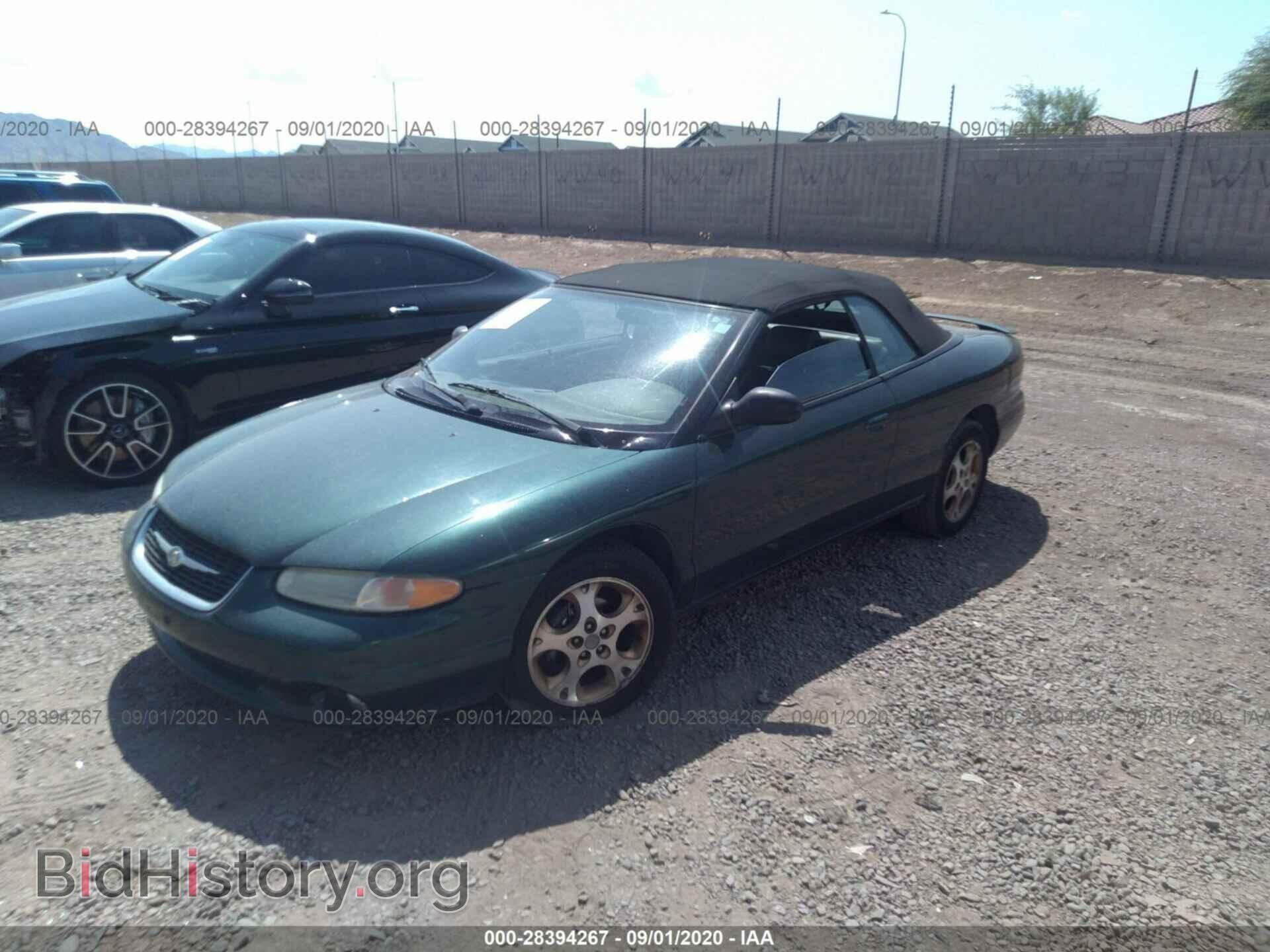 1999 CHRYSLER SEBRING - VIN: 3C3EL55H4XT553115 - Фото 2