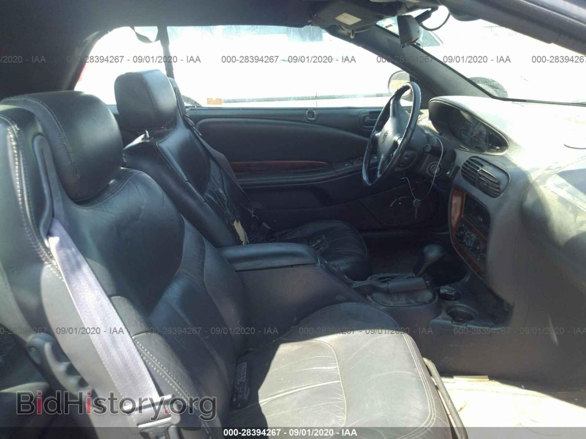 1999 CHRYSLER SEBRING - VIN: 3C3EL55H4XT553115 - Фото 5