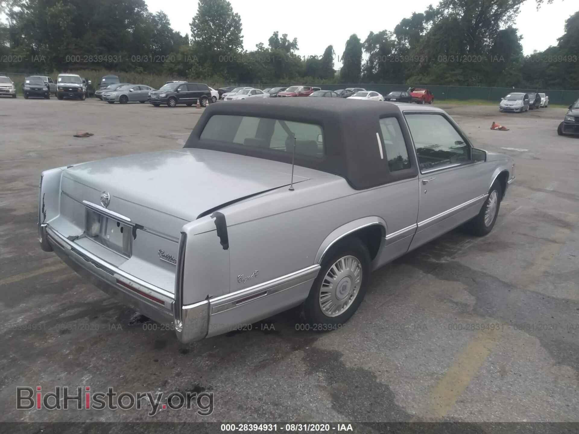 1993 CADILLAC DEVILLE - VIN: 1G6CD13B4P4282671 - Фото 4