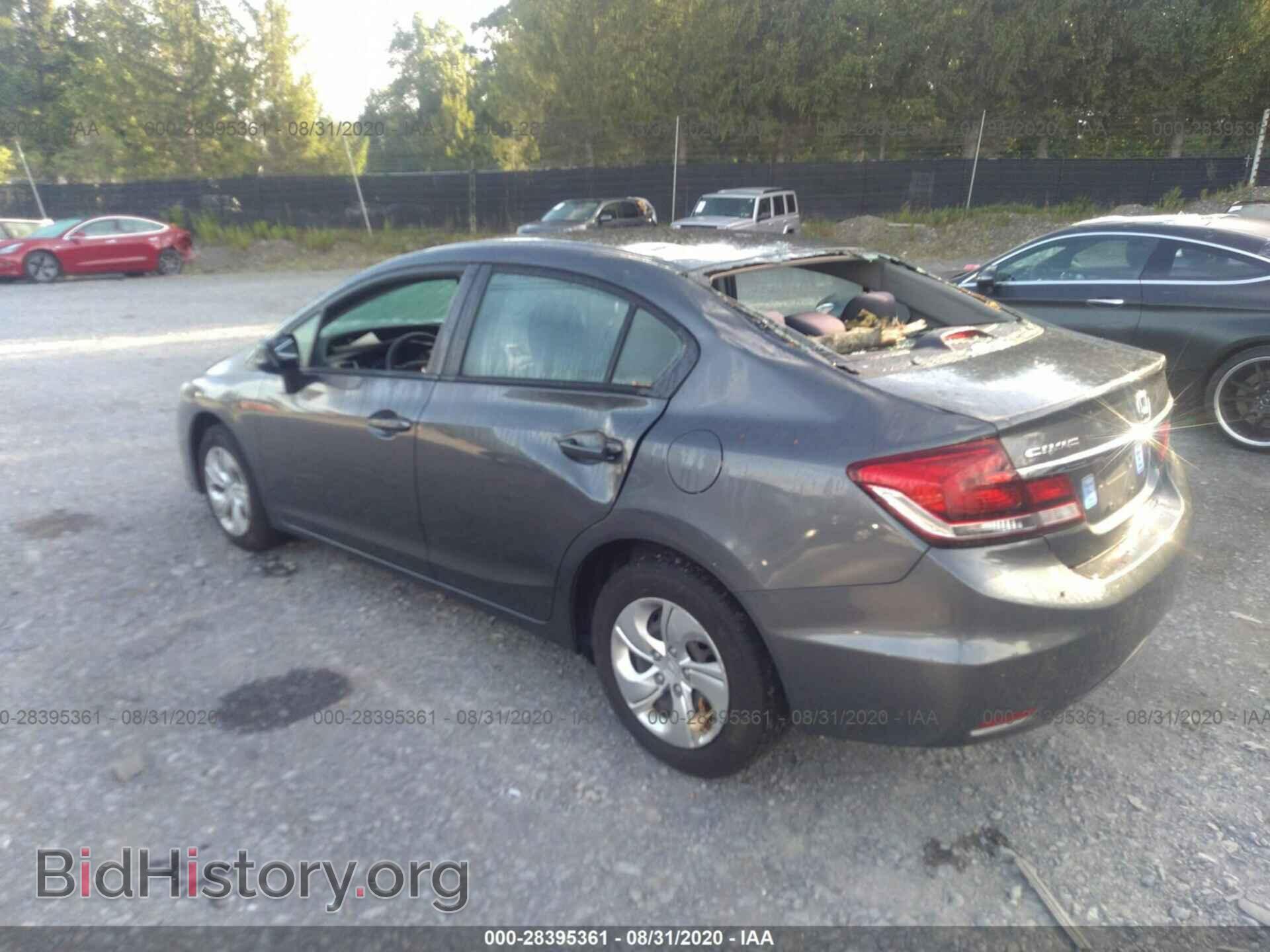 2013 HONDA CIVIC SDN - VIN: 2HGFB2F58DH525393 - Фото 3