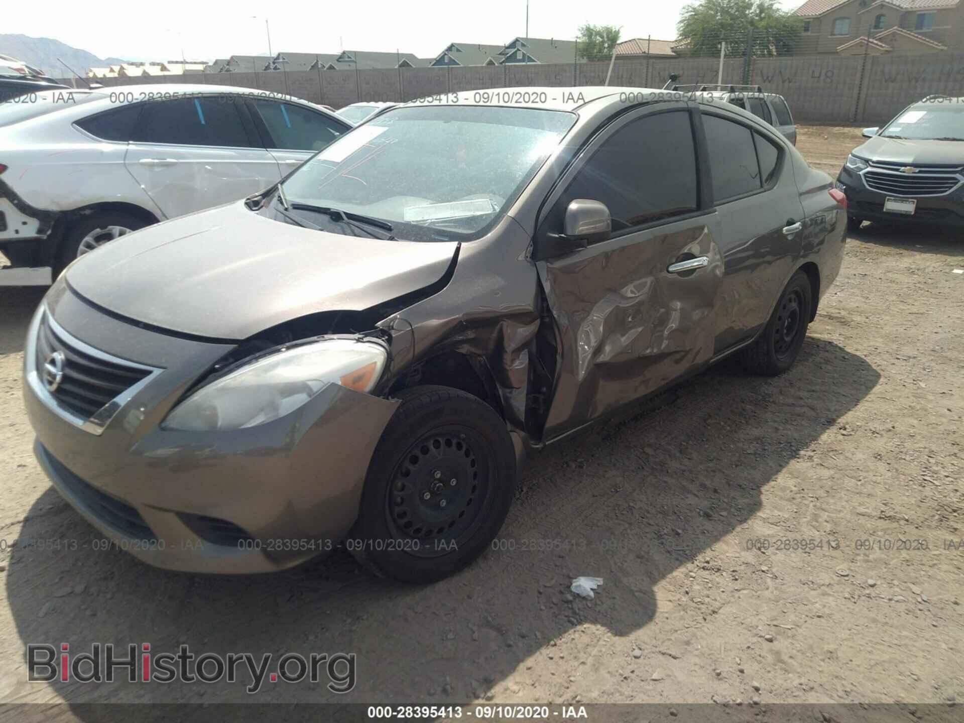 2012 NISSAN VERSA - VIN: 3N1CN7AP3CL903871 - Фото 2