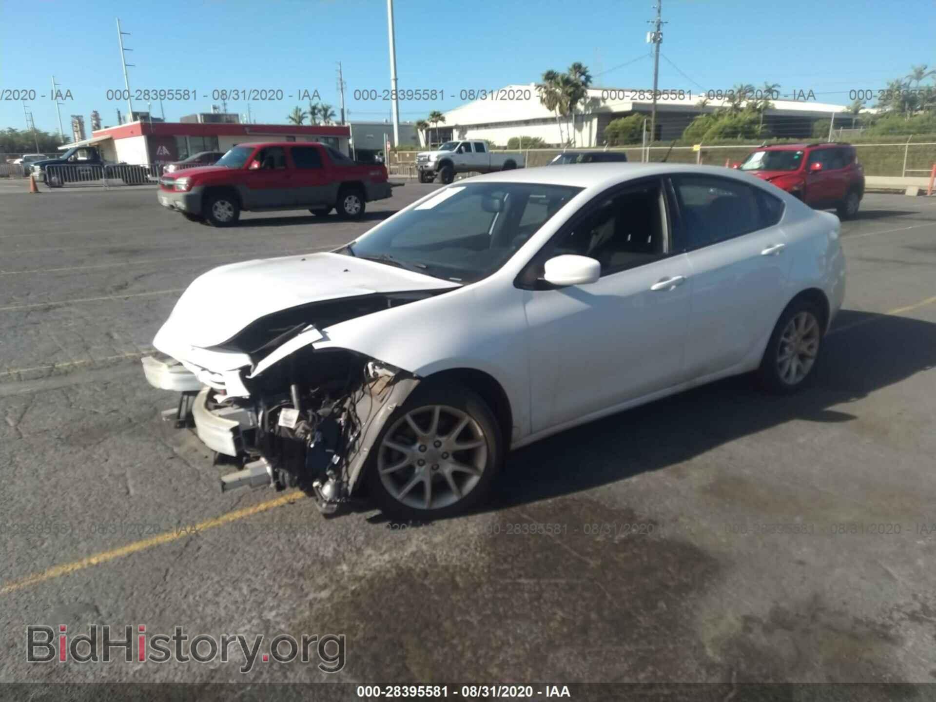2013 DODGE DART - VIN: 1C3CDFBA5DD337860 - Фото 2
