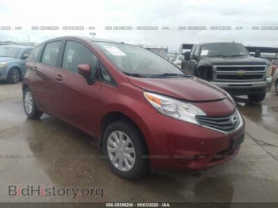 2016 Nissan VERSA NOTE S Plus, красный — VIN 3N1CE2CP0GL379830, IAAI