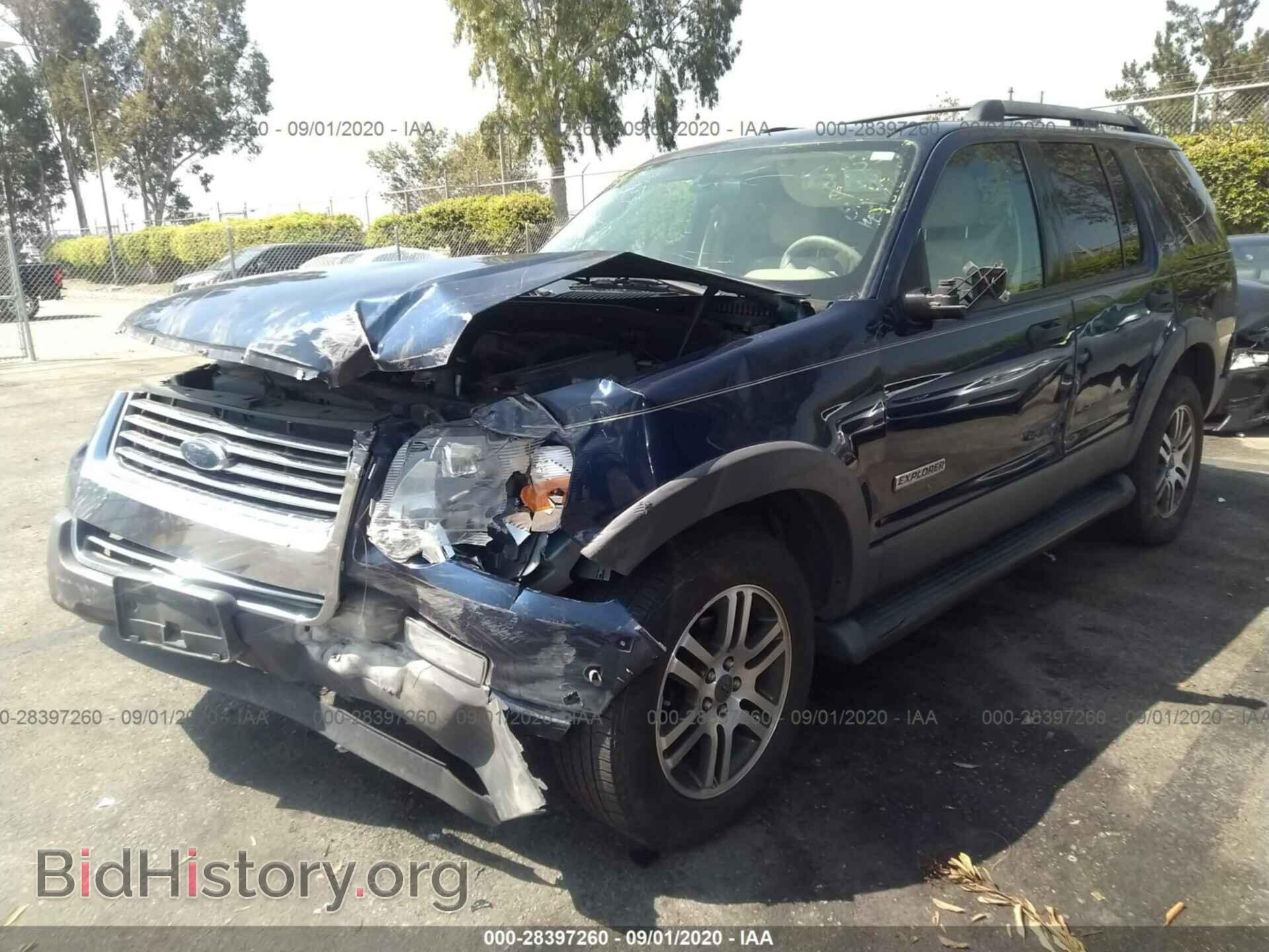 2006 FORD EXPLORER - VIN: 1FMEU73E26UB15755 - Фото 2