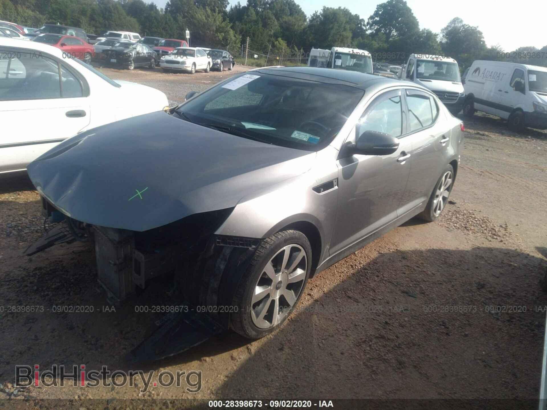 2013 KIA OPTIMA - VIN: 5XXGR4A67DG232159 - Фото 2