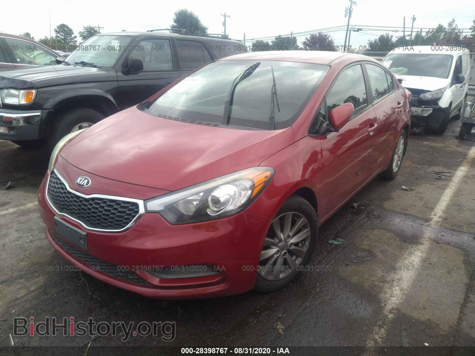 2014 KIA FORTE - VIN: KNAFX4A64E5191364 - Фото 2