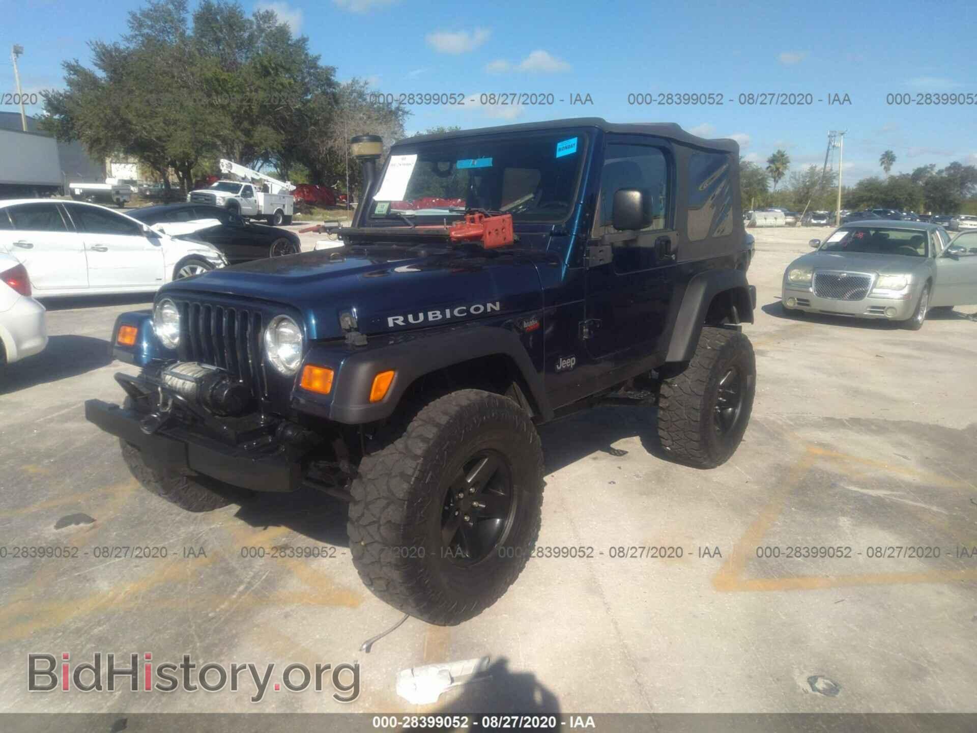 2003 JEEP WRANGLER - VIN: 1J4FA69S63P333677 - Фото 2