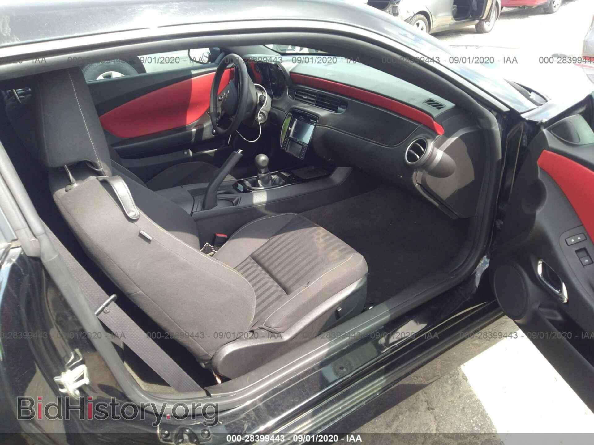 2012 CHEVROLET CAMARO - VIN: 2G1FE1E36C9124538 - Фото 5