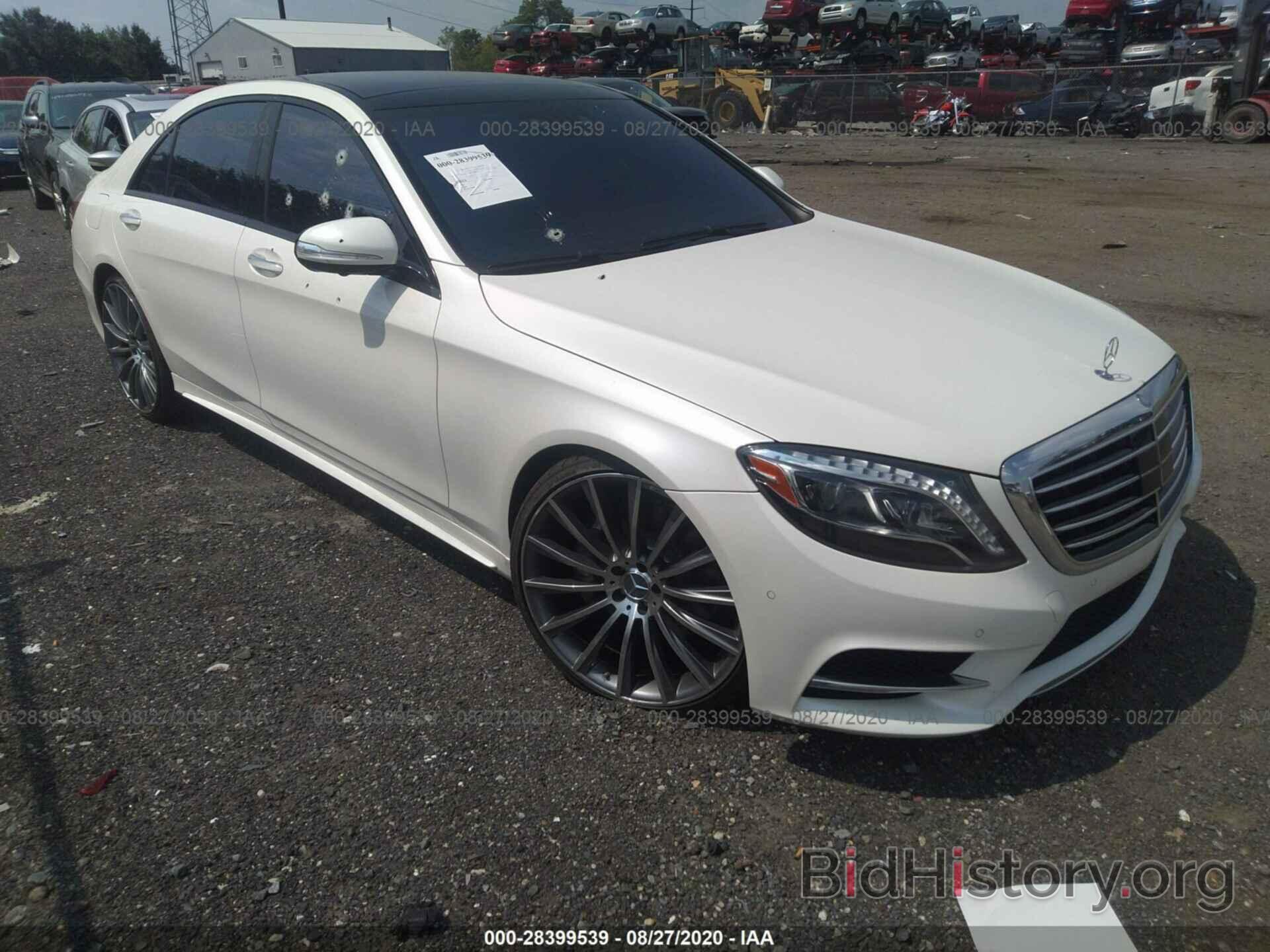 Photo WDDUG8CBXFA140705 - MERCEDES-BENZ S-CLASS 2015