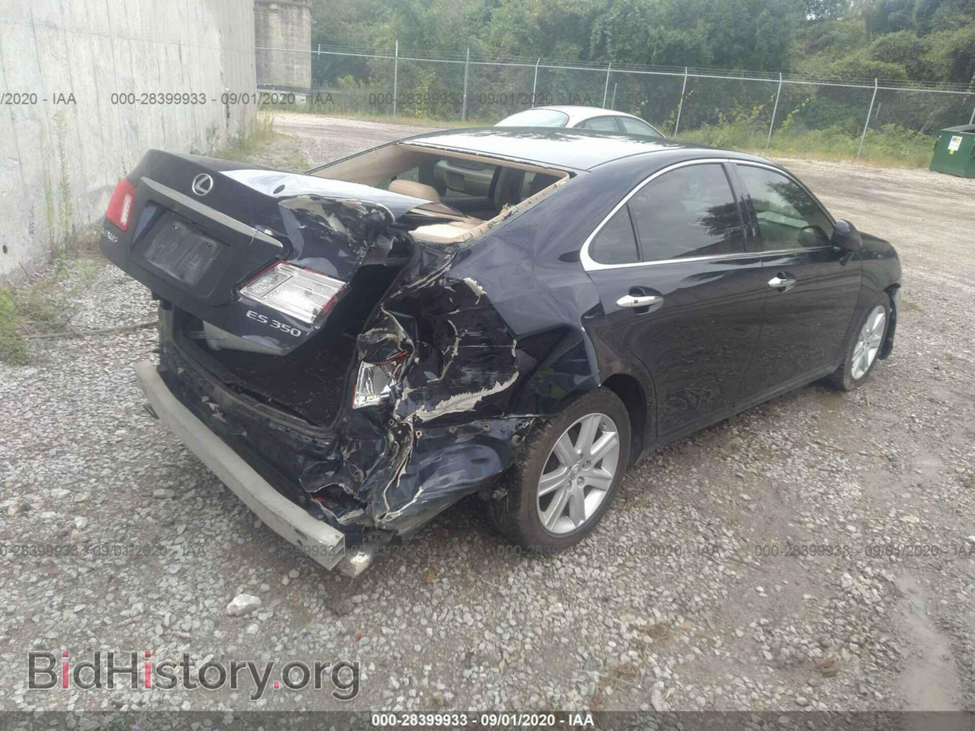 2009 LEXUS ES 350 - VIN: JTHBJ46G092318203 - Фото 4