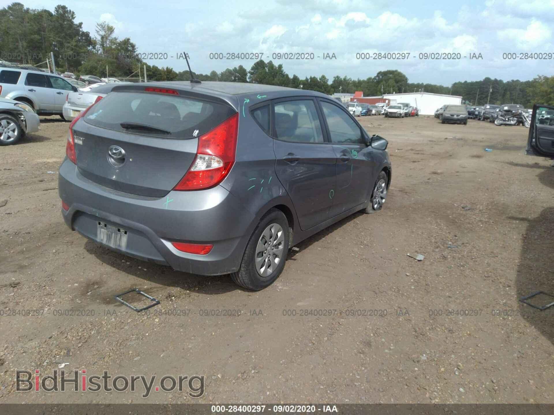 2017 HYUNDAI ACCENT - VIN: KMHCT5AE5HU310480 - Фото 4