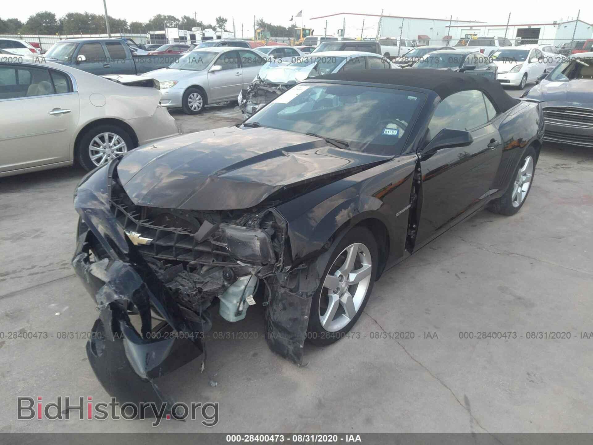 2013 CHEVROLET CAMARO - VIN: 2G1FC3D33D9242566 - Фото 2