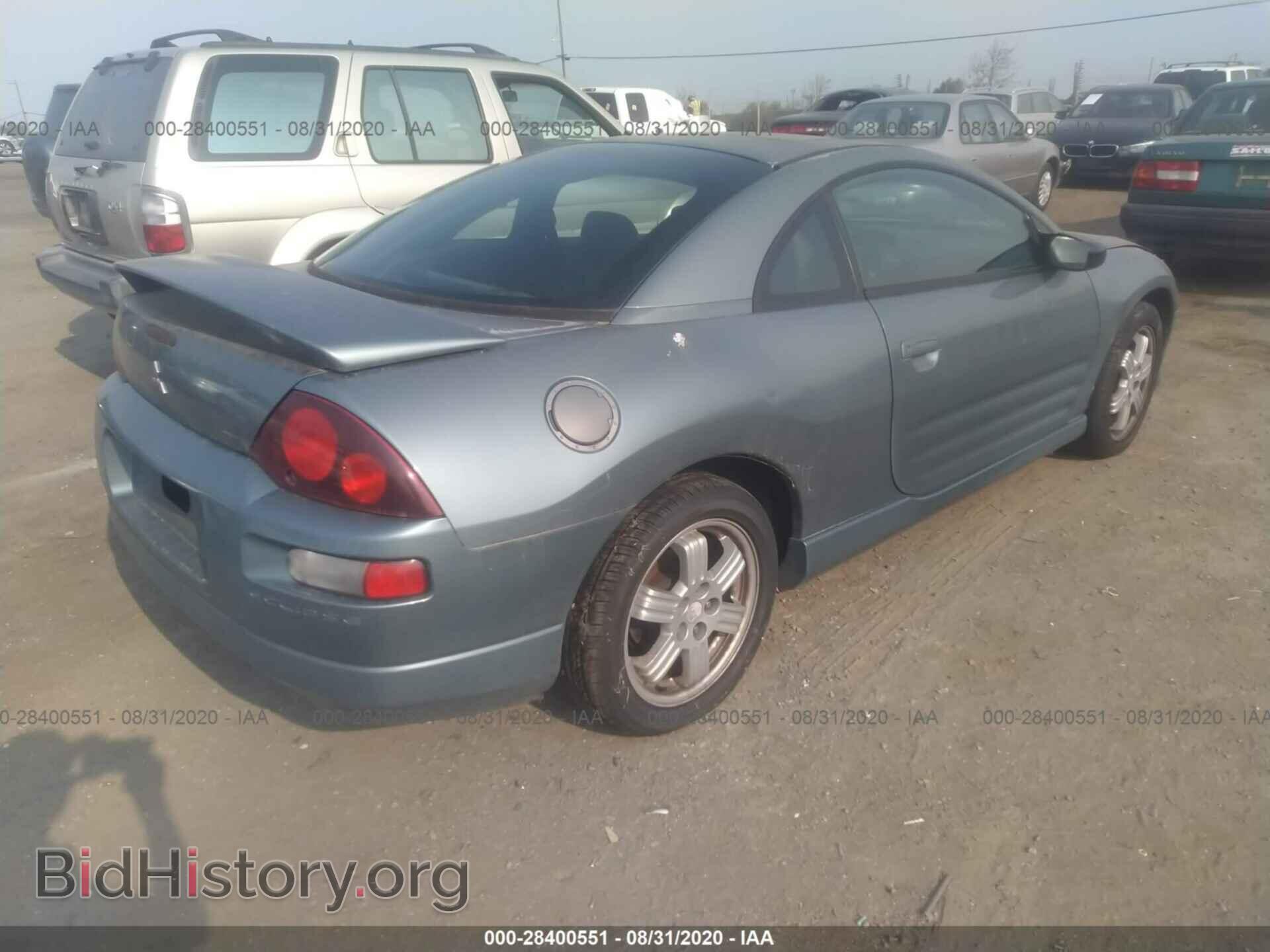 2001 MITSUBISHI ECLIPSE - VIN: 4A3AC84H61E151825 - Фото 4