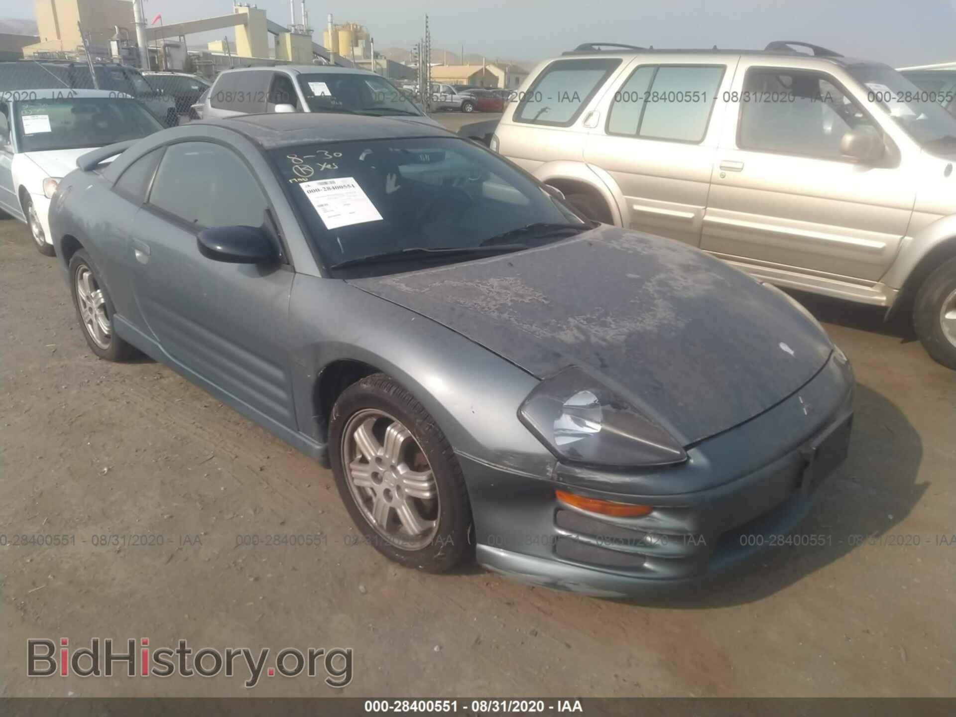 2001 MITSUBISHI ECLIPSE - VIN: 4A3AC84H61E151825 - Фото 6