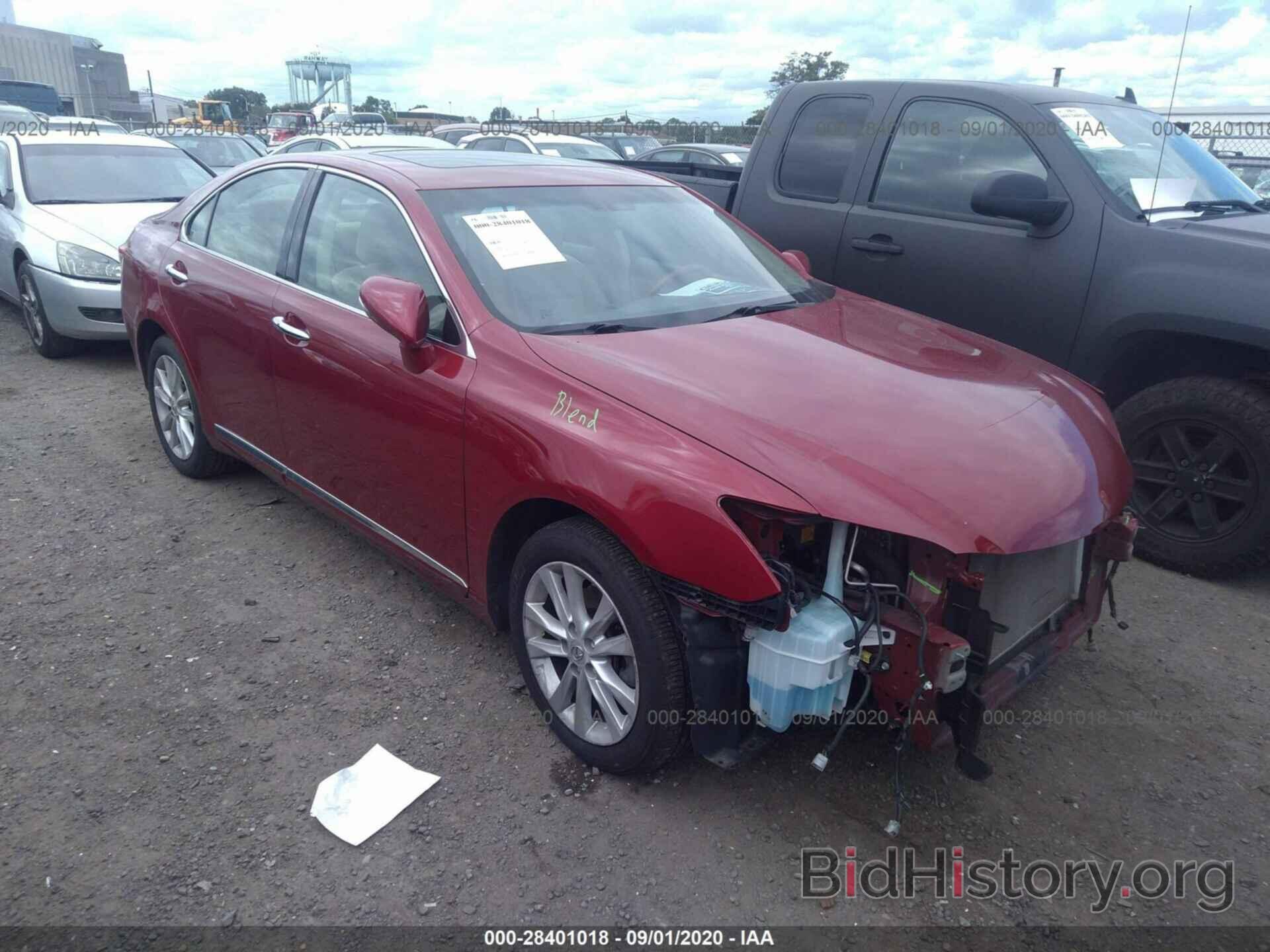 Photo JTHBK1EG1A2382705 - LEXUS ES 350 2010