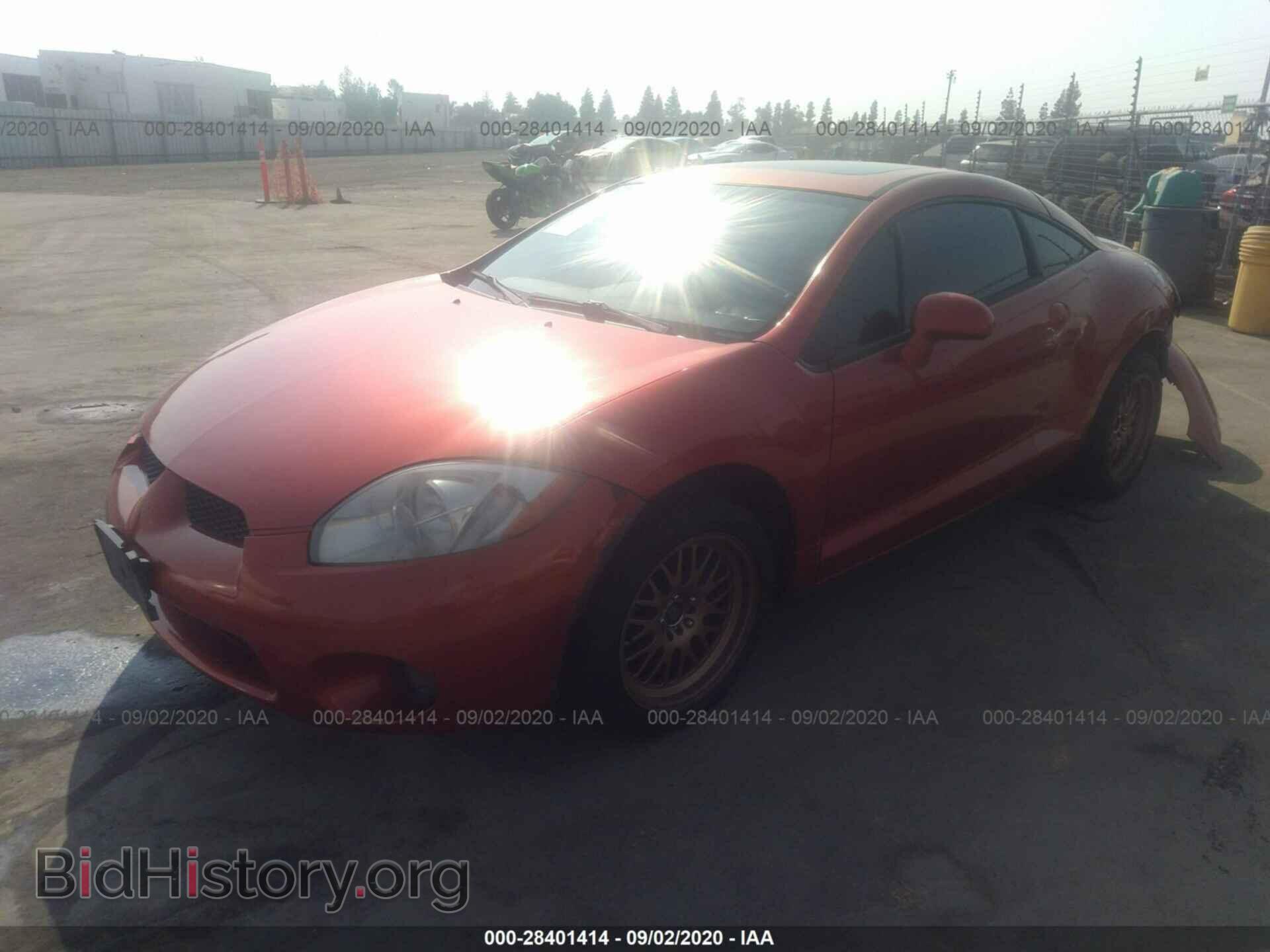 2007 MITSUBISHI ECLIPSE - VIN: 4A3AK24F67E027285 - Photo 2
