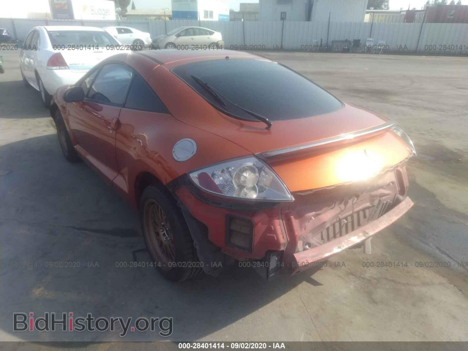 2007 MITSUBISHI ECLIPSE - VIN: 4A3AK24F67E027285 - Photo 3