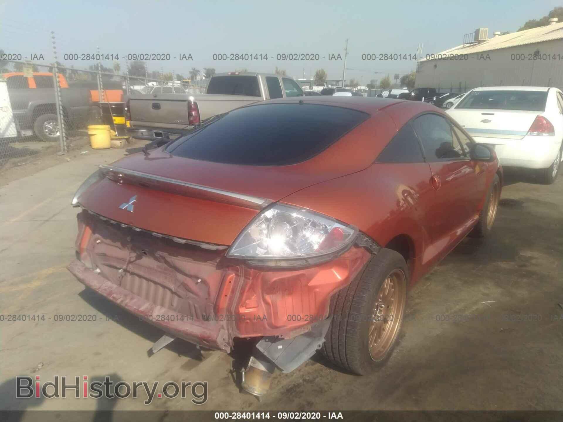 2007 MITSUBISHI ECLIPSE - VIN: 4A3AK24F67E027285 - Photo 4