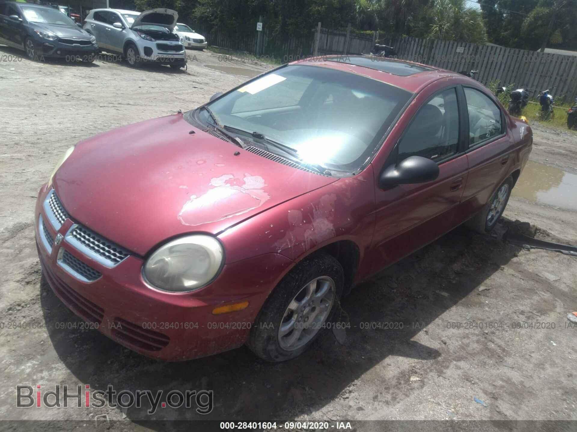 2004 DODGE NEON - VIN: 1B3ES56C44D591853 - Фото 2