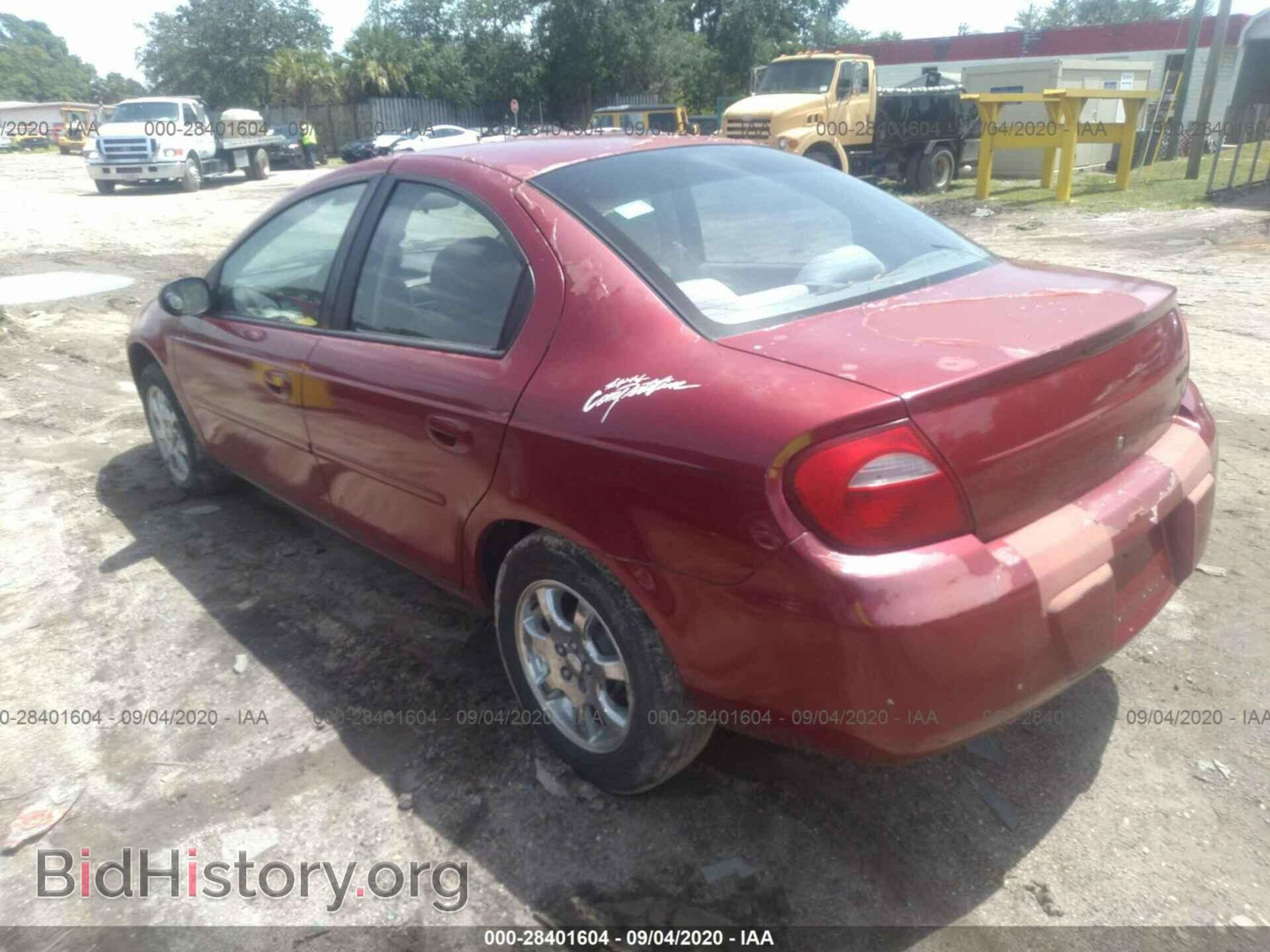 2004 DODGE NEON - VIN: 1B3ES56C44D591853 - Фото 3