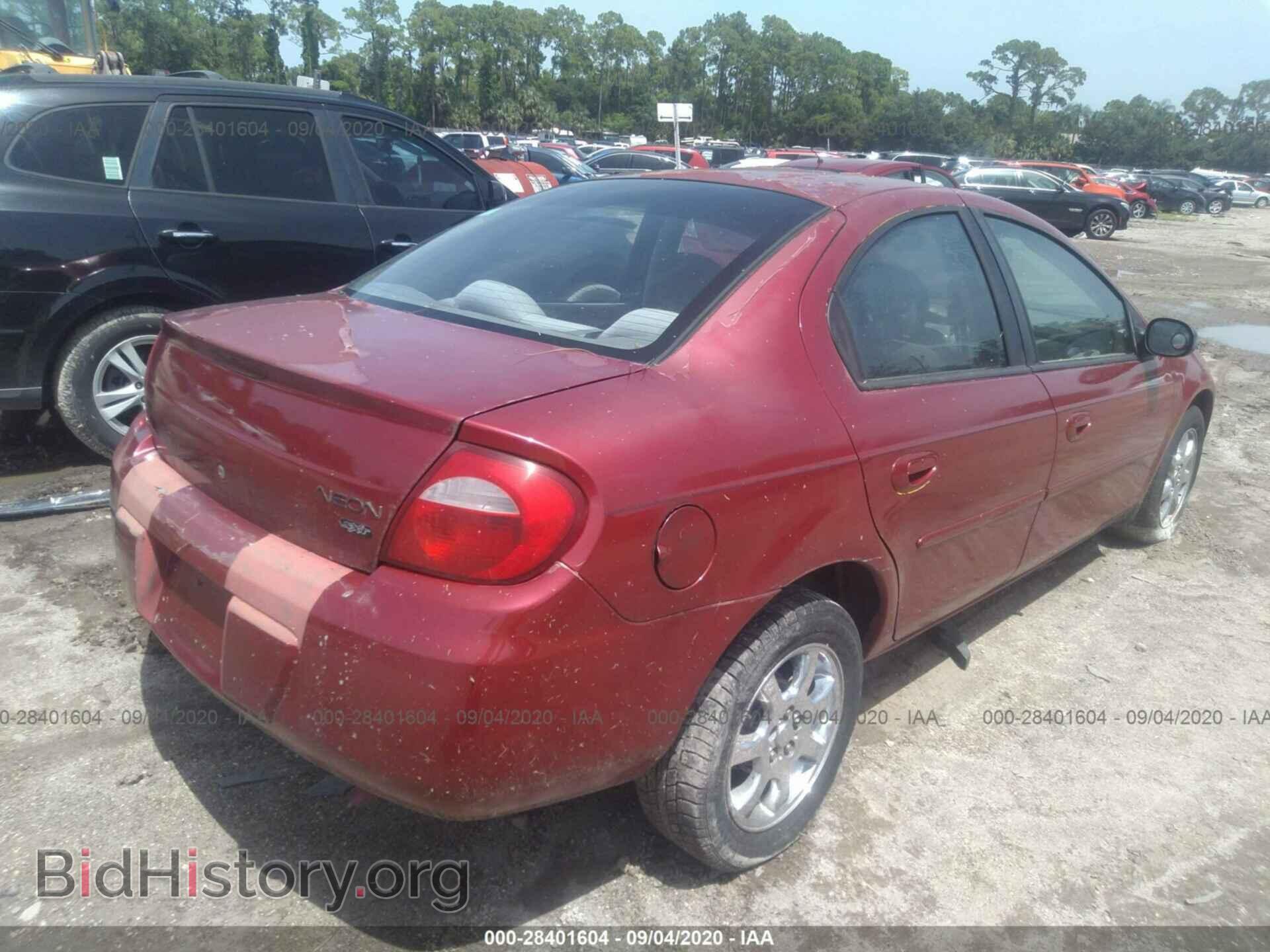 2004 DODGE NEON - VIN: 1B3ES56C44D591853 - Фото 4
