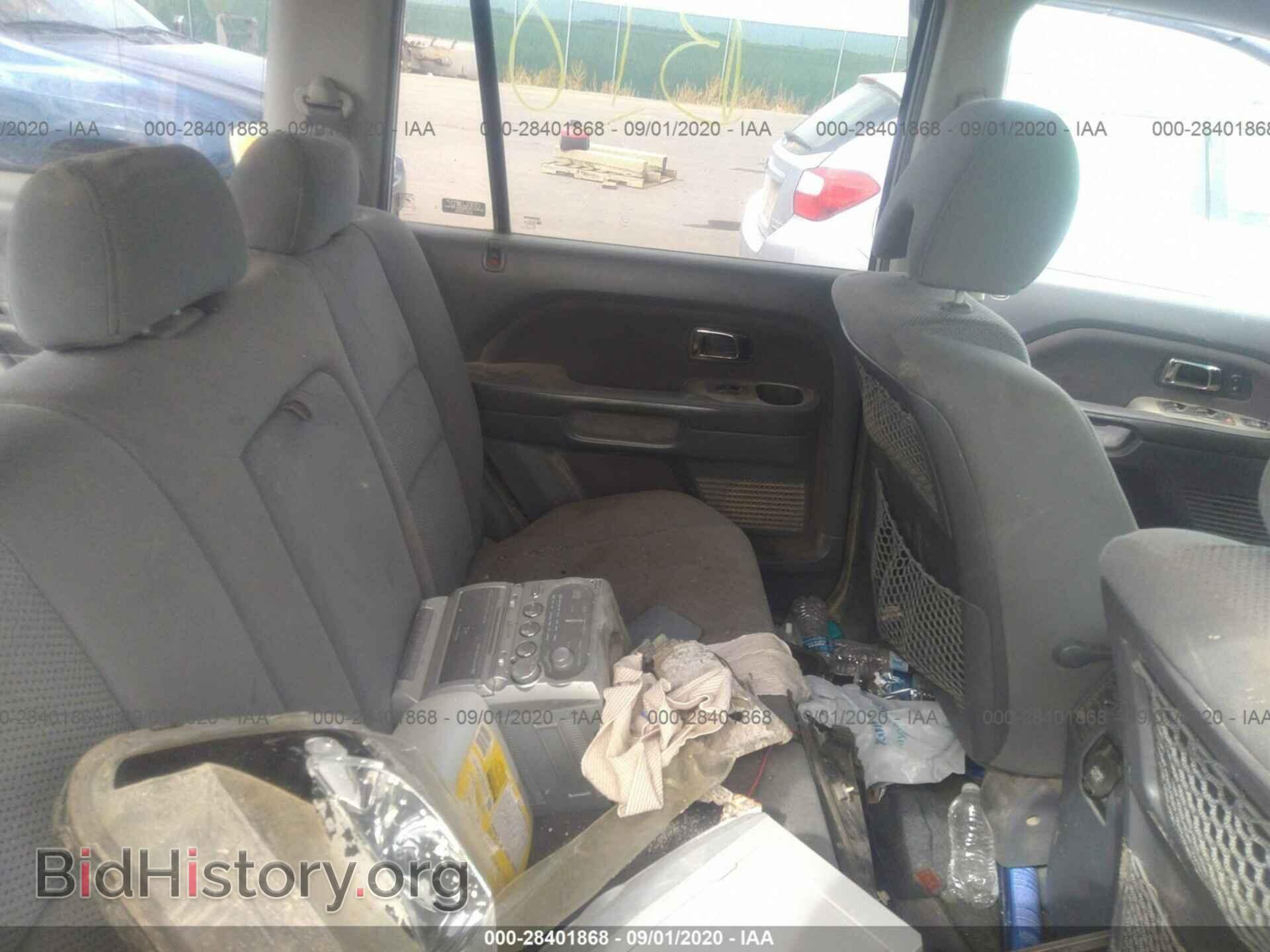 2006 HONDA PILOT - VIN: 2HKYF18426H553436 - Фото 8