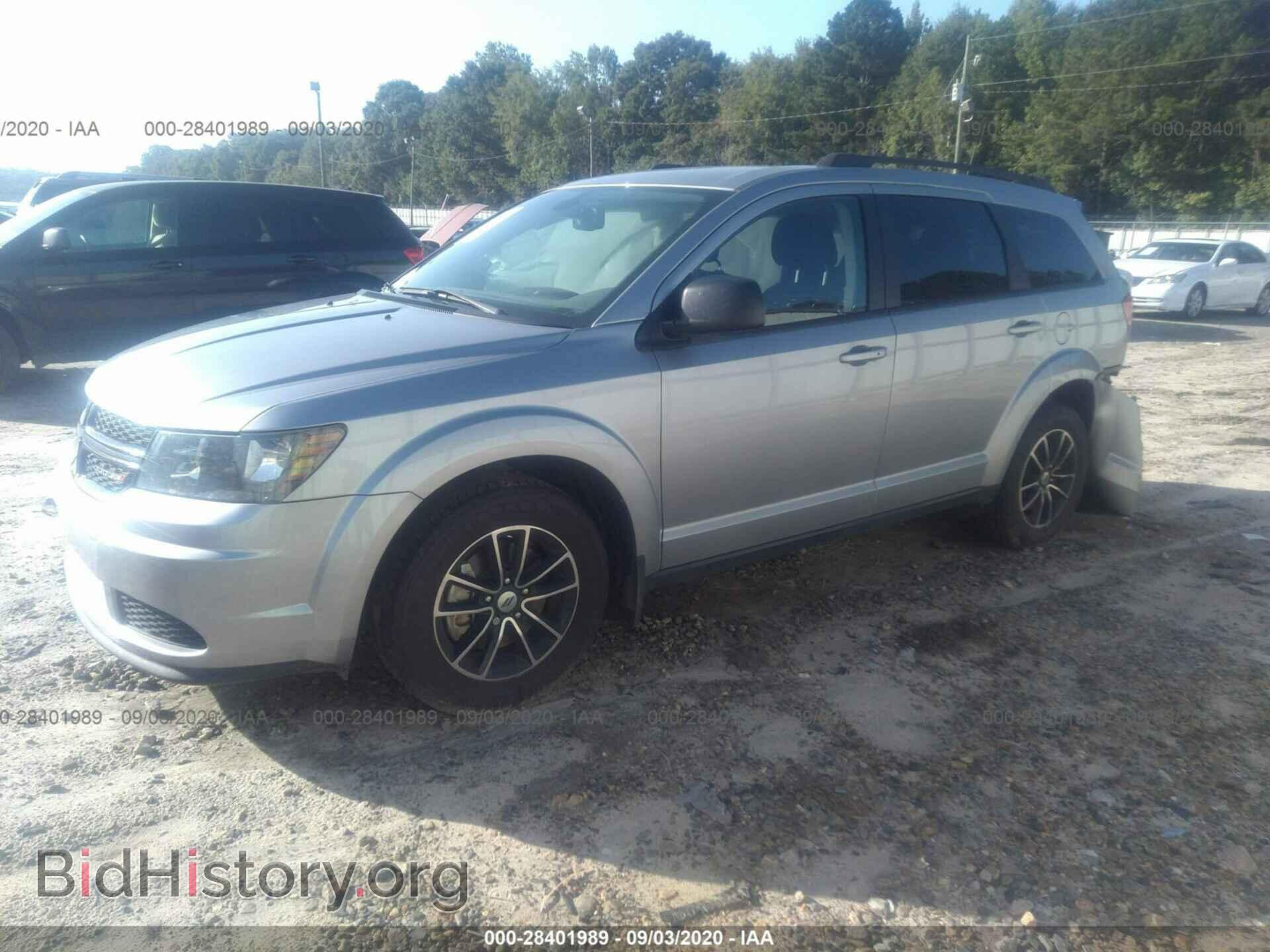 2018 DODGE JOURNEY - VIN: 3C4PDCAB2JT520208 - Фото 2