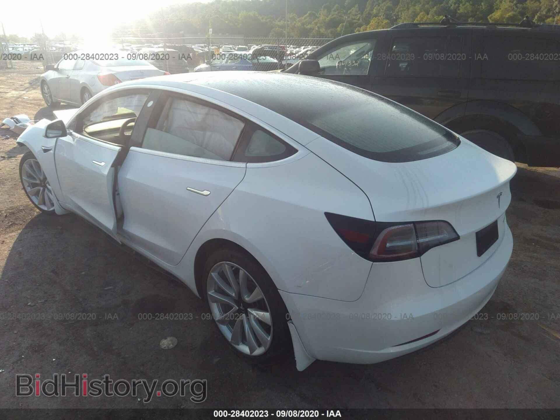 2019 TESLA MODEL 3 - VIN: 5YJ3E1EB9KF365764 - Фото 3