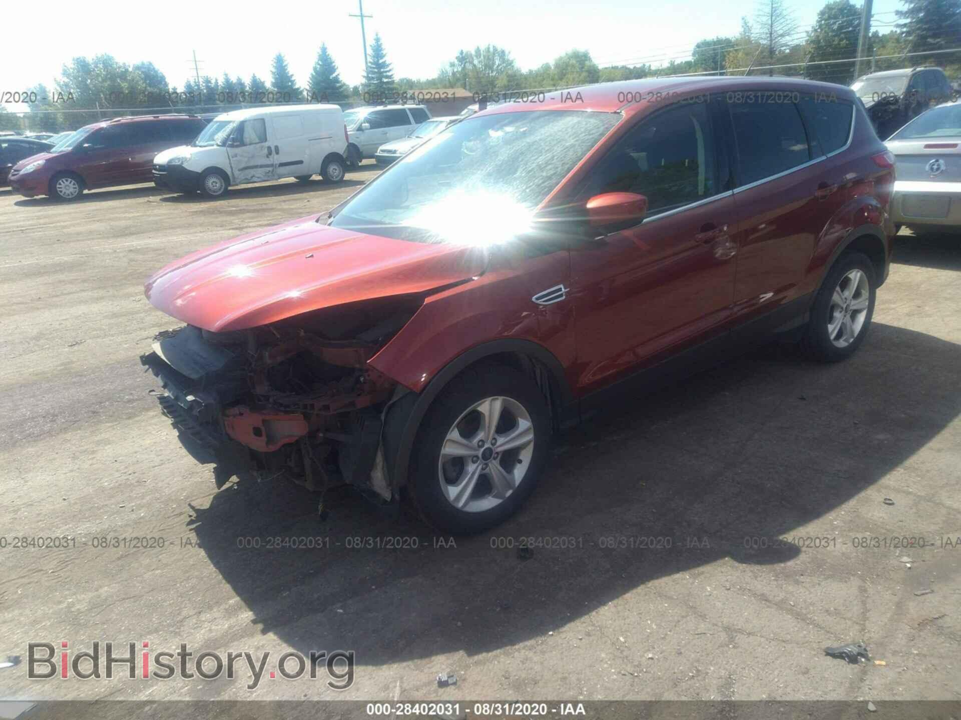 2014 FORD ESCAPE - VIN: 1FMCU0GX1EUD50222 - Фото 2