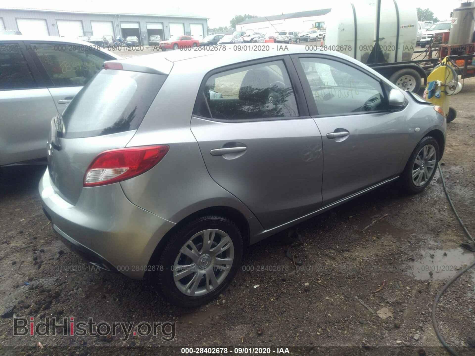 2014 MAZDA MAZDA2 - VIN: JM1DE1KY4E0184300 - Фото 4