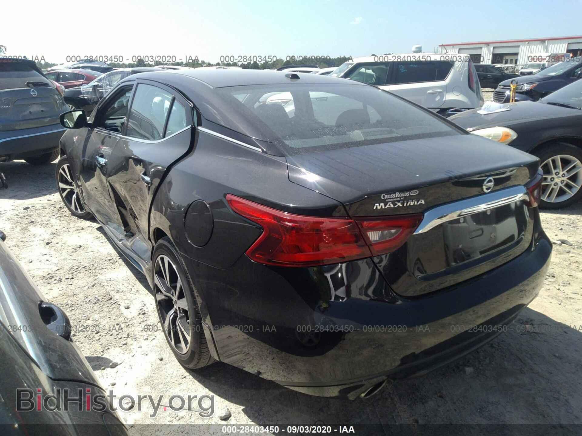 2018 NISSAN MAXIMA - VIN: 1N4AA6AP1JC391598 - Фото 3
