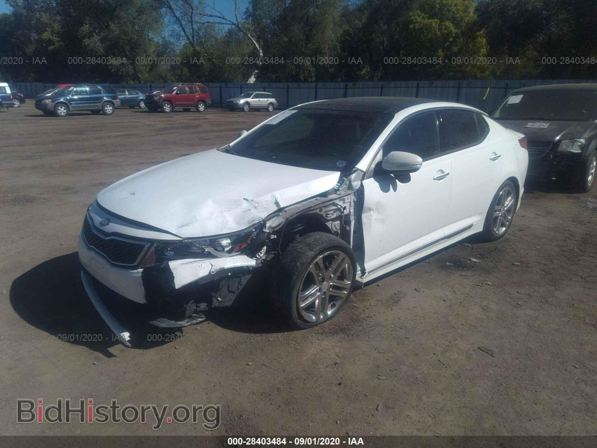 2013 KIA OPTIMA - VIN: 5XXGR4A69DG229389 - Фото 2