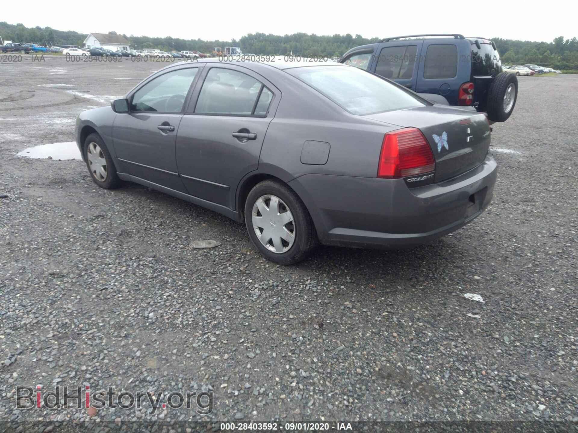 2004 MITSUBISHI GALANT - VIN: 4A3AB36F14E069054 - Фото 3