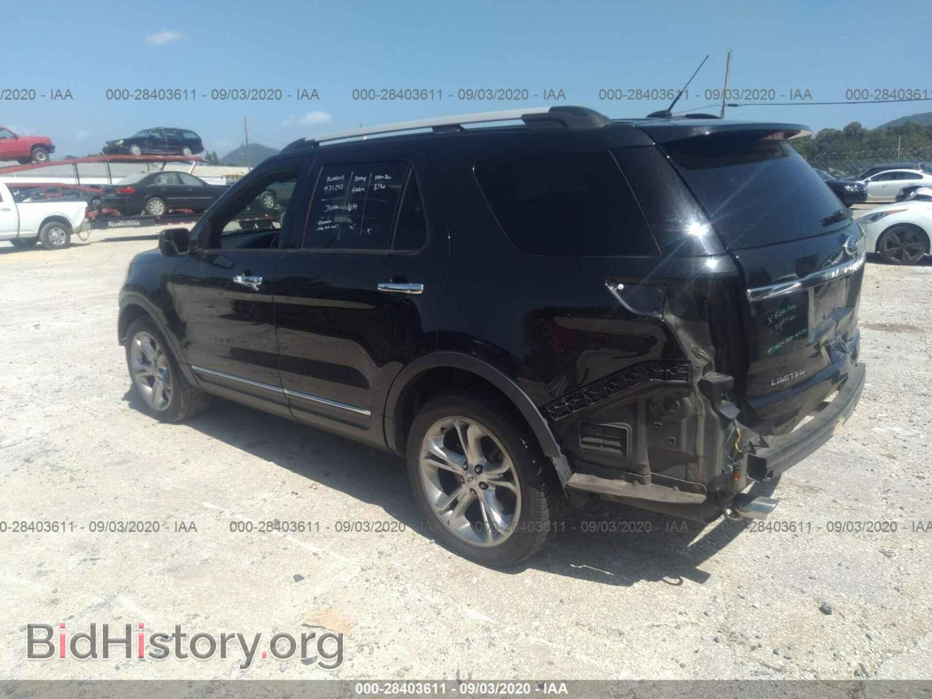 2014 FORD EXPLORER - VIN: 1FM5K8F86EGB54038 - Фото 3
