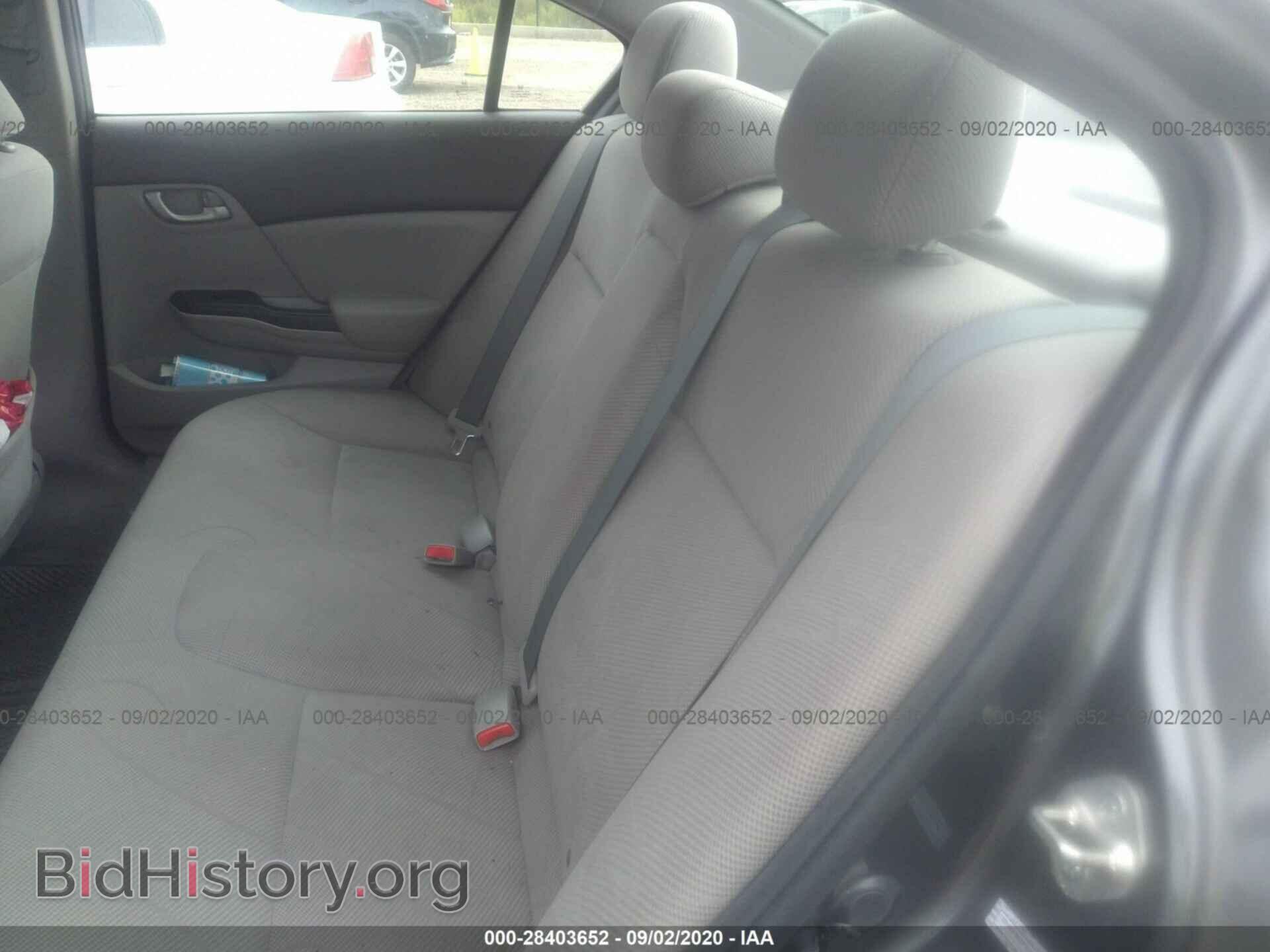 2012 HONDA CIVIC SDN - VIN: 2HGFB2F60CH522026 - Фото 8