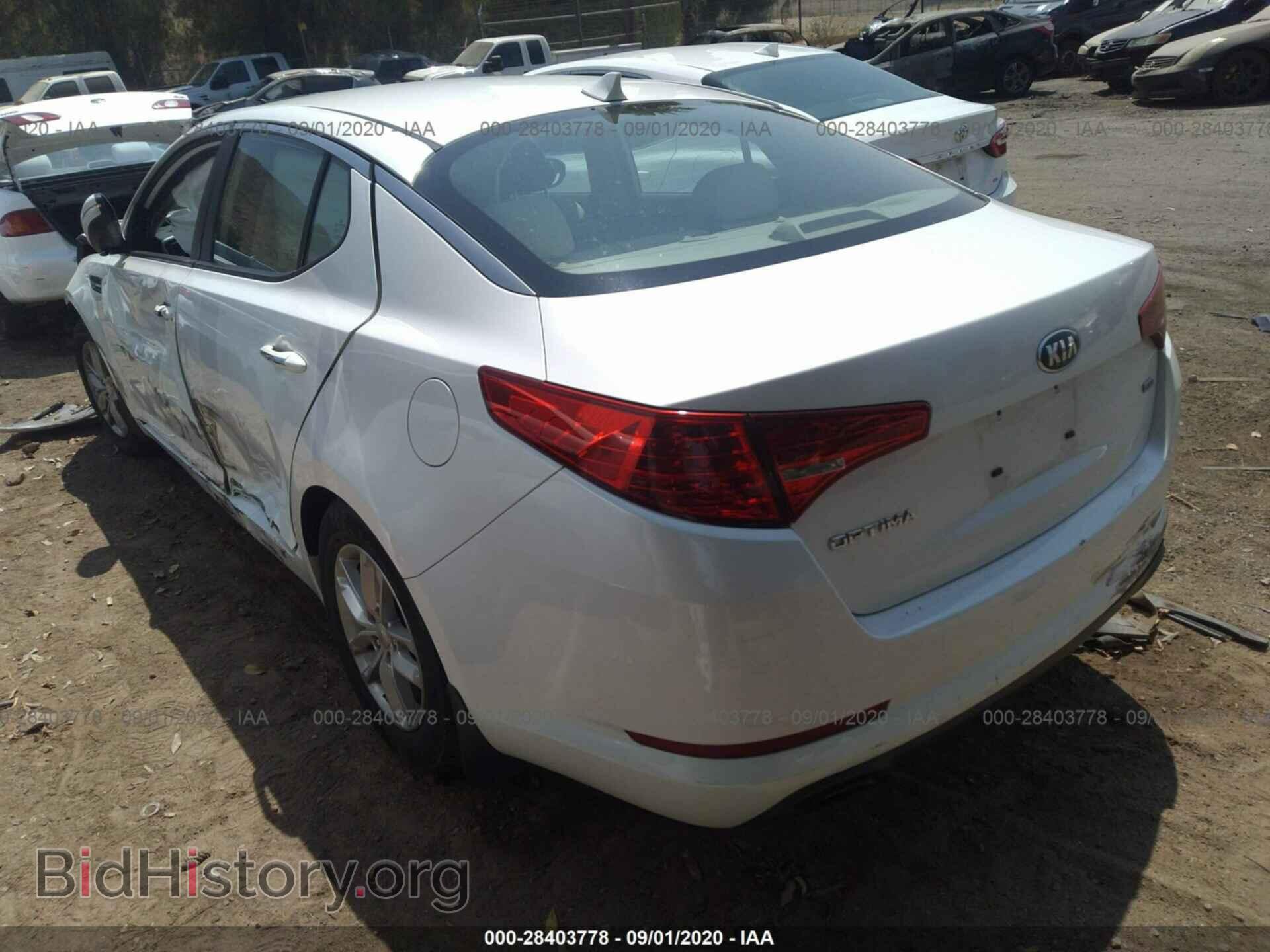 2013 KIA OPTIMA - VIN: KNAGM4A72D5358177 - Фото 3