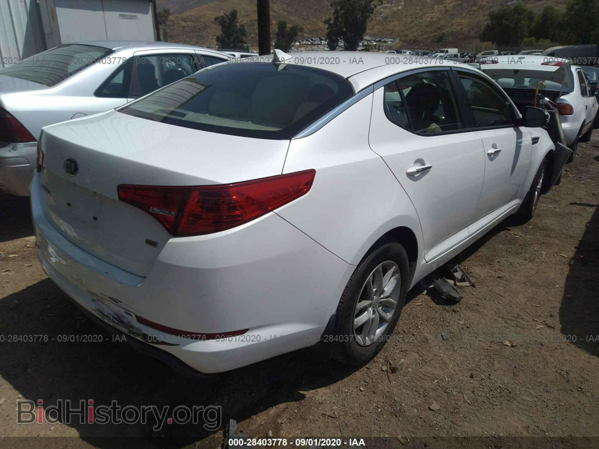 2013 KIA OPTIMA - VIN: KNAGM4A72D5358177 - Фото 4